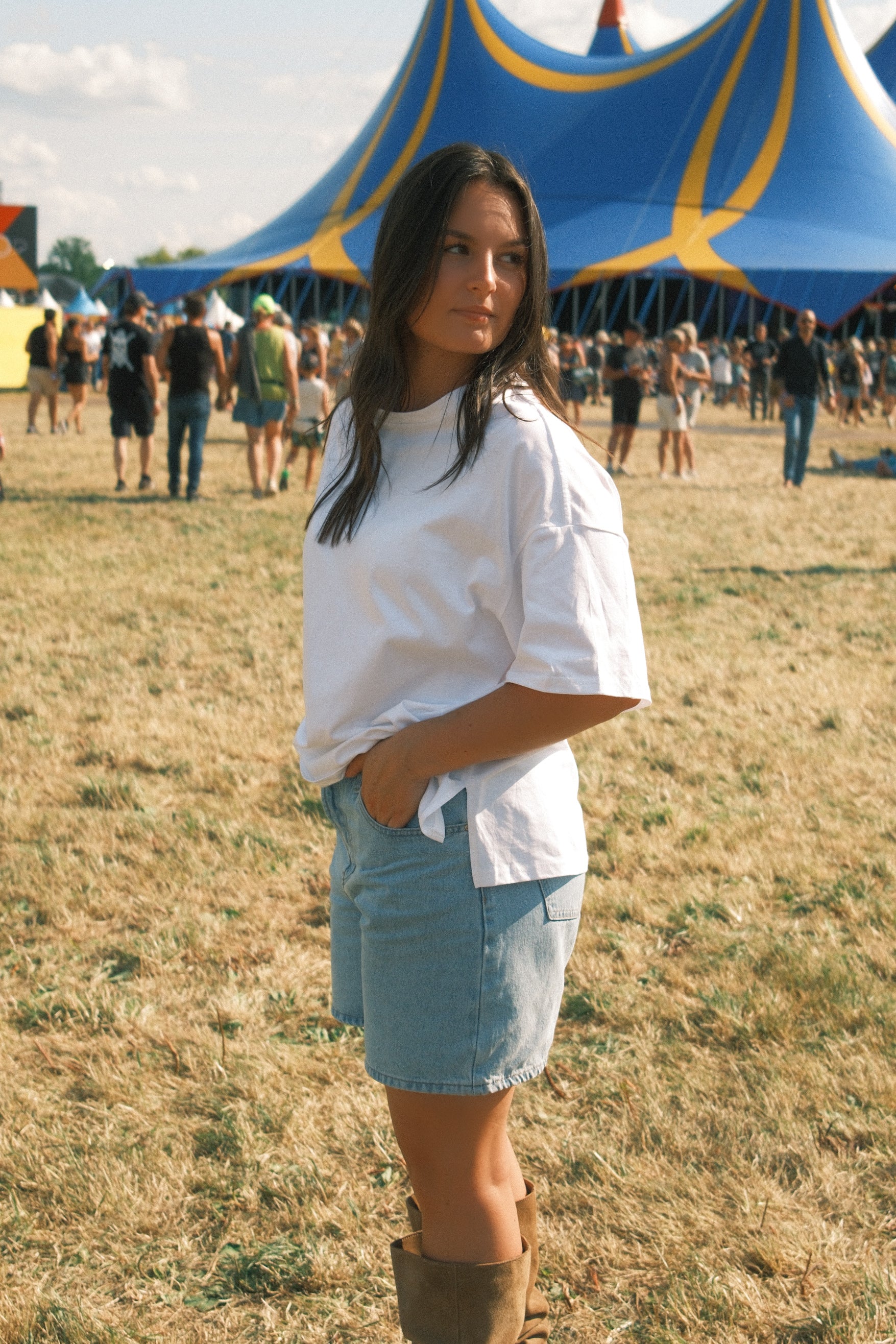 WESTROAD OVERSIZED TEE WHITE