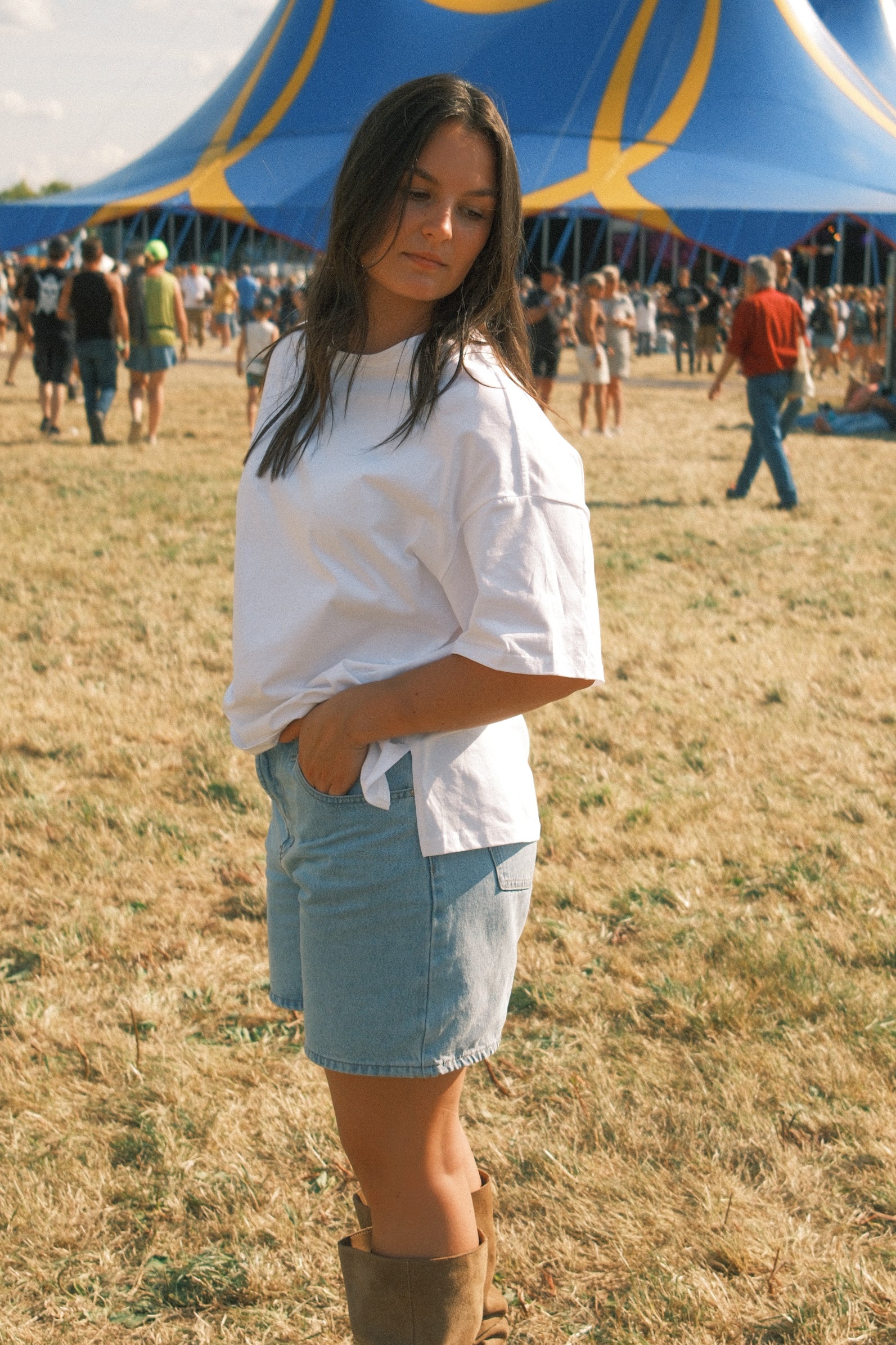 WESTROAD OVERSIZED TEE WHITE