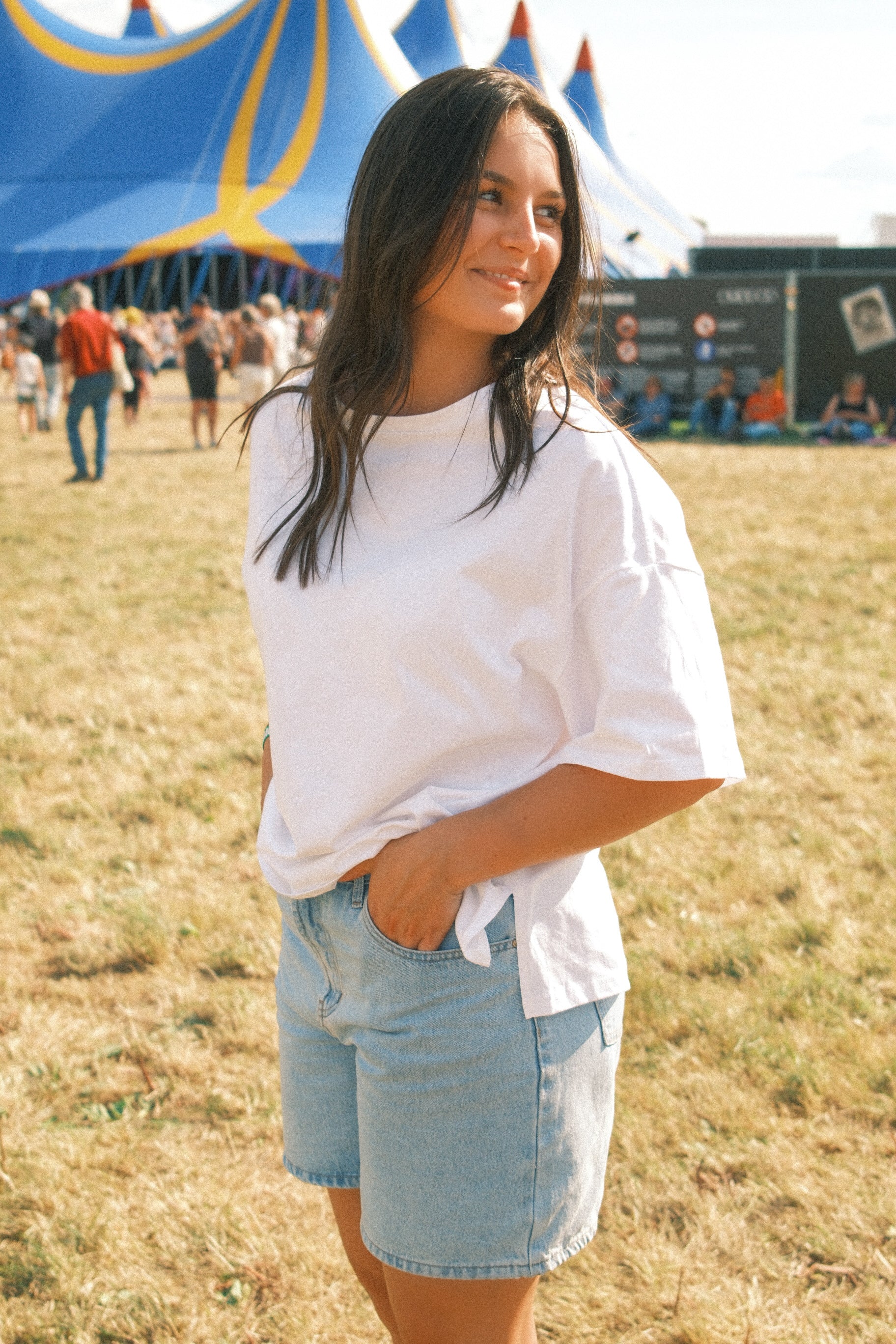 WESTROAD OVERSIZED TEE WHITE