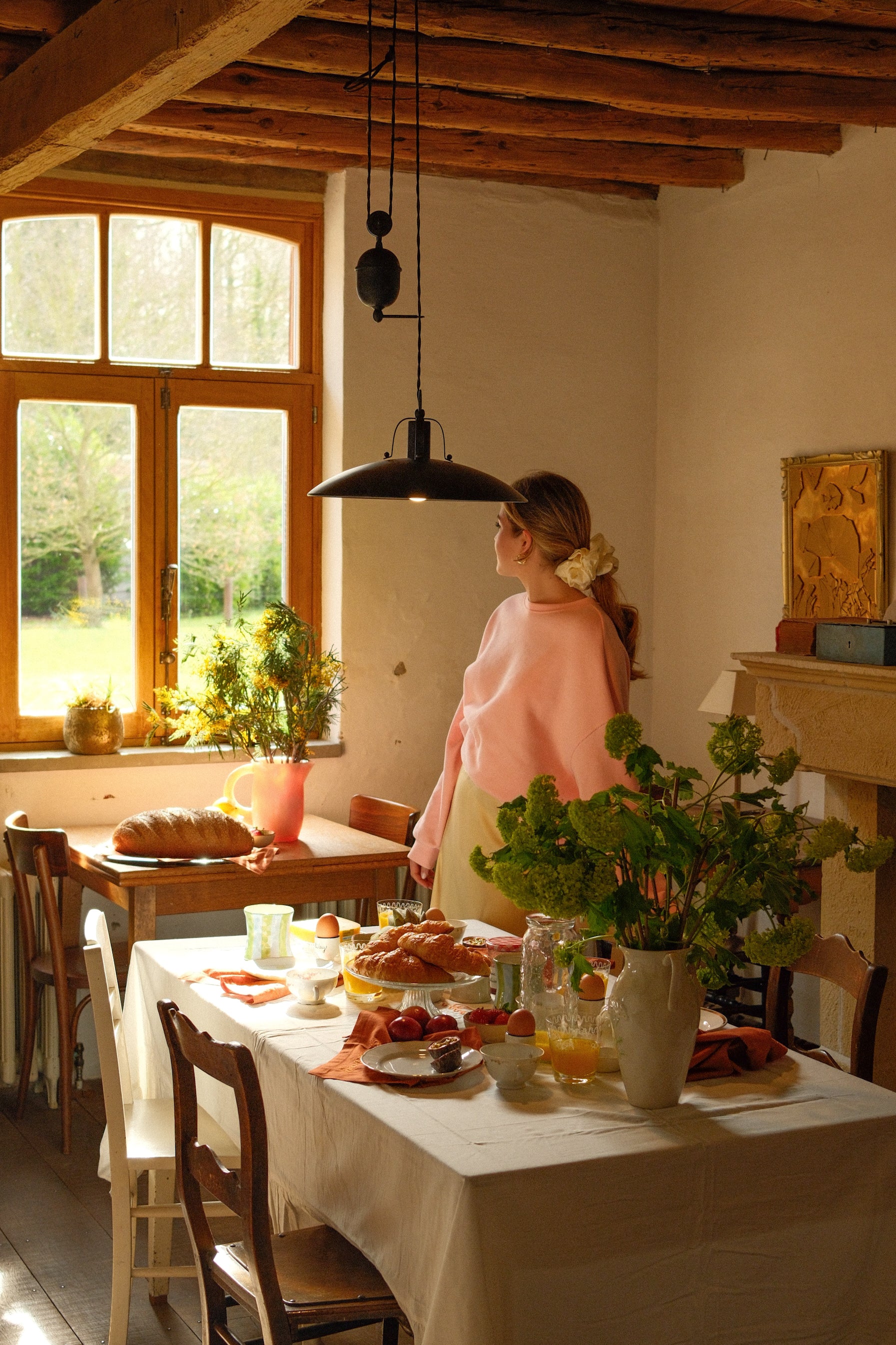 ESSENTIAL OVERSIZED SWEATER PINK