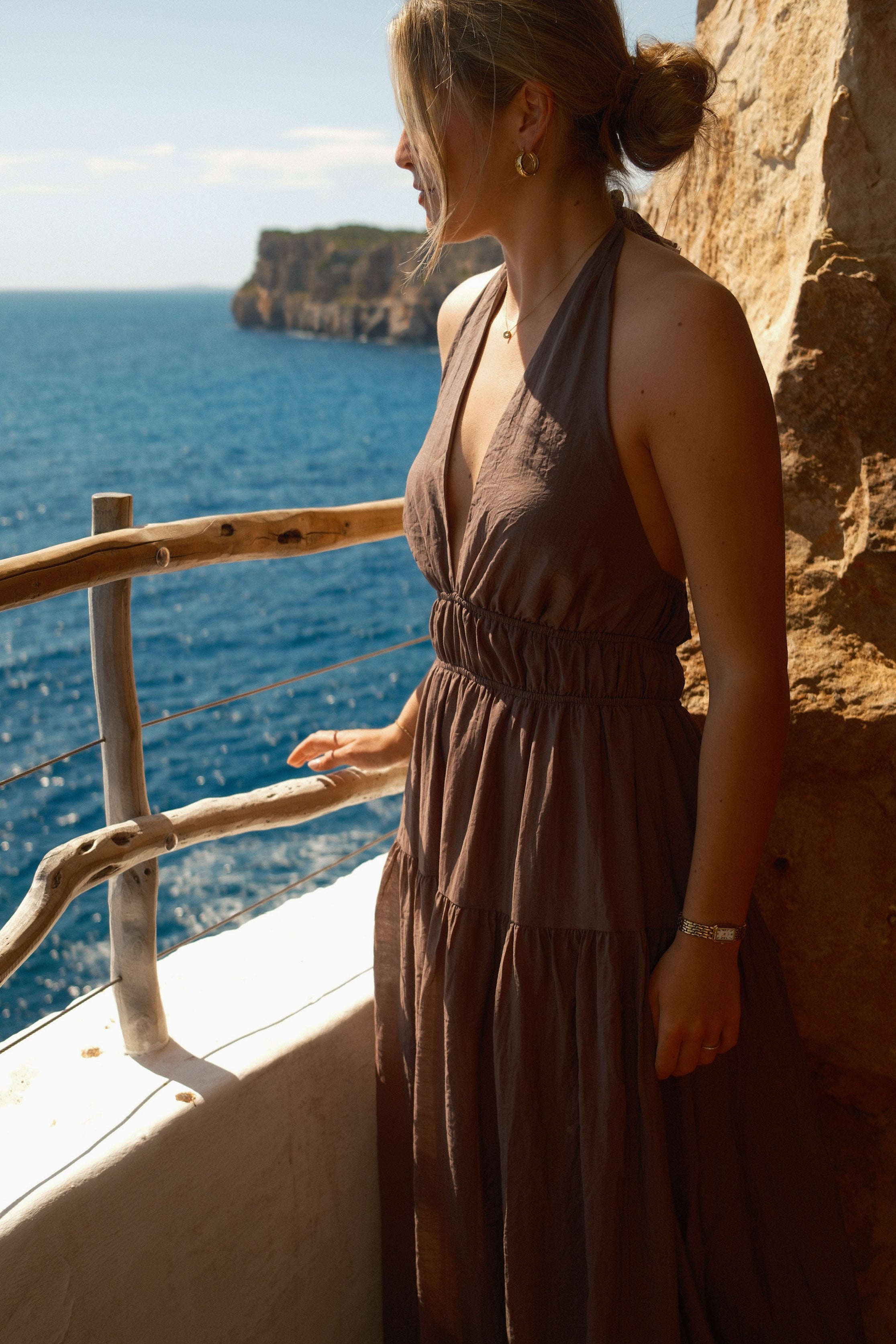 THE CAMILLA DRESS CHOCO