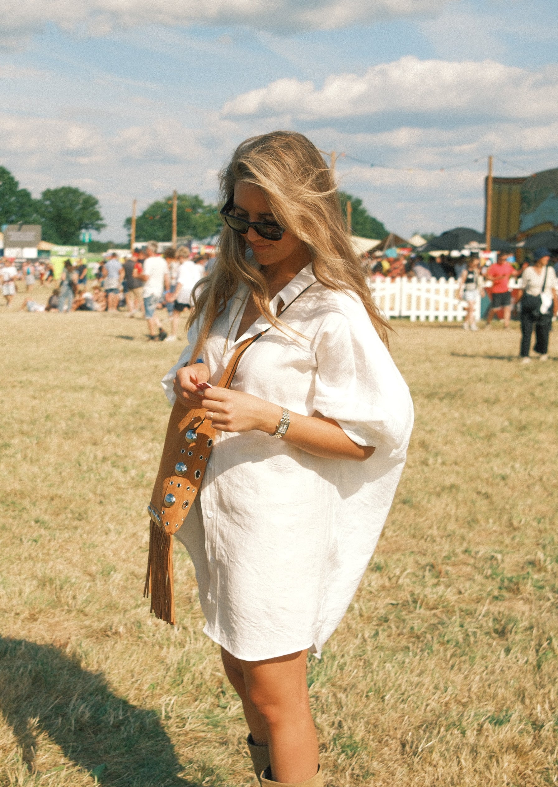 BECKY DRESS WHITE