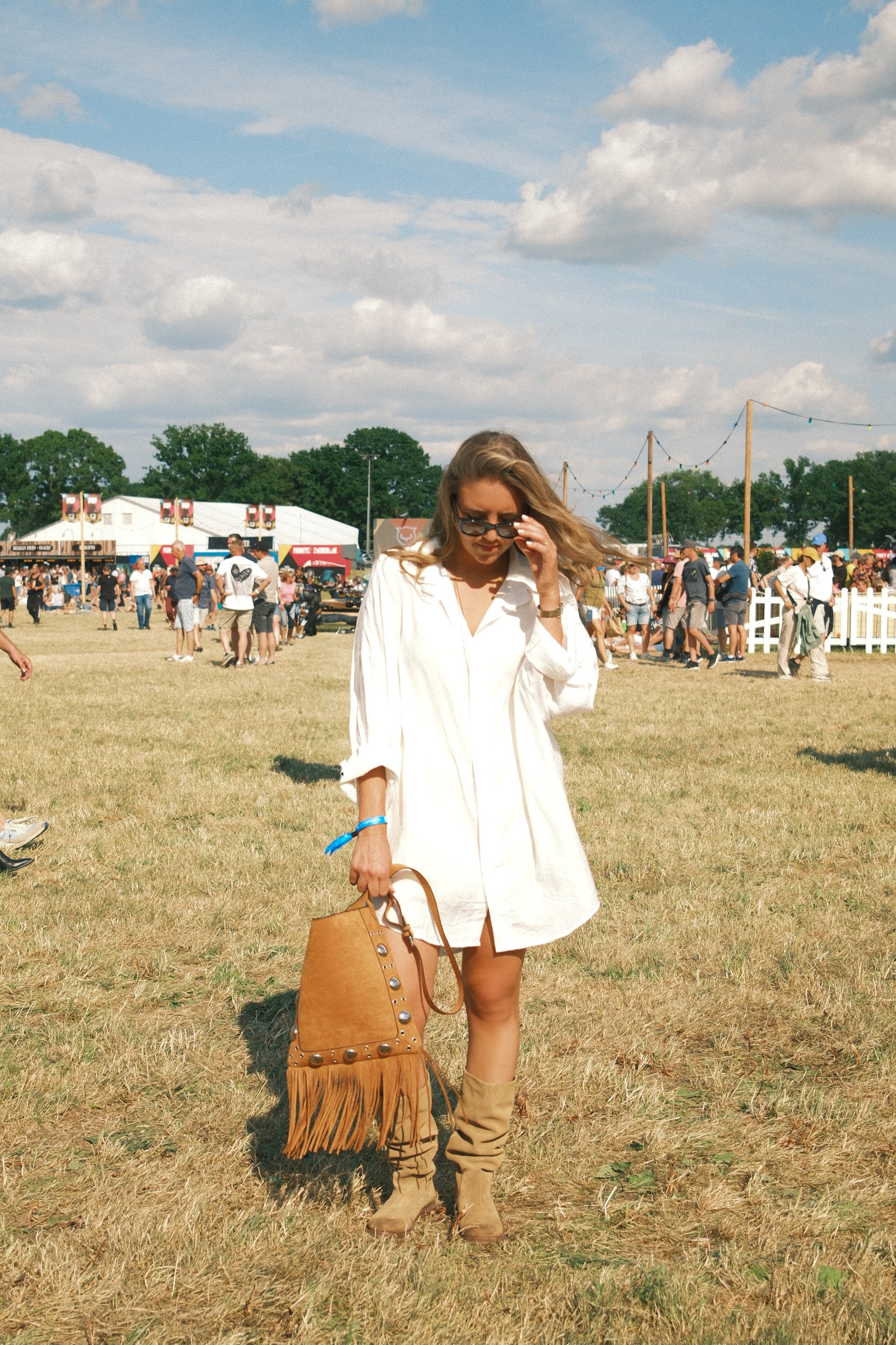 BECKY DRESS WHITE