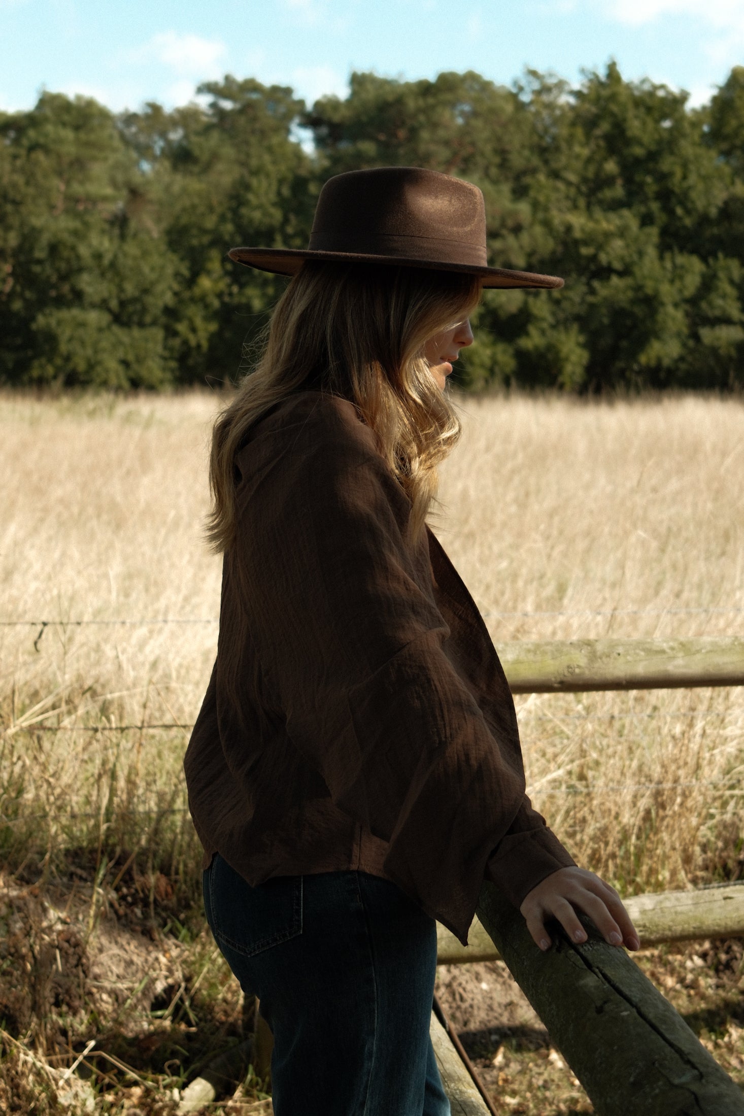 THE NOMAD TOP BROWN