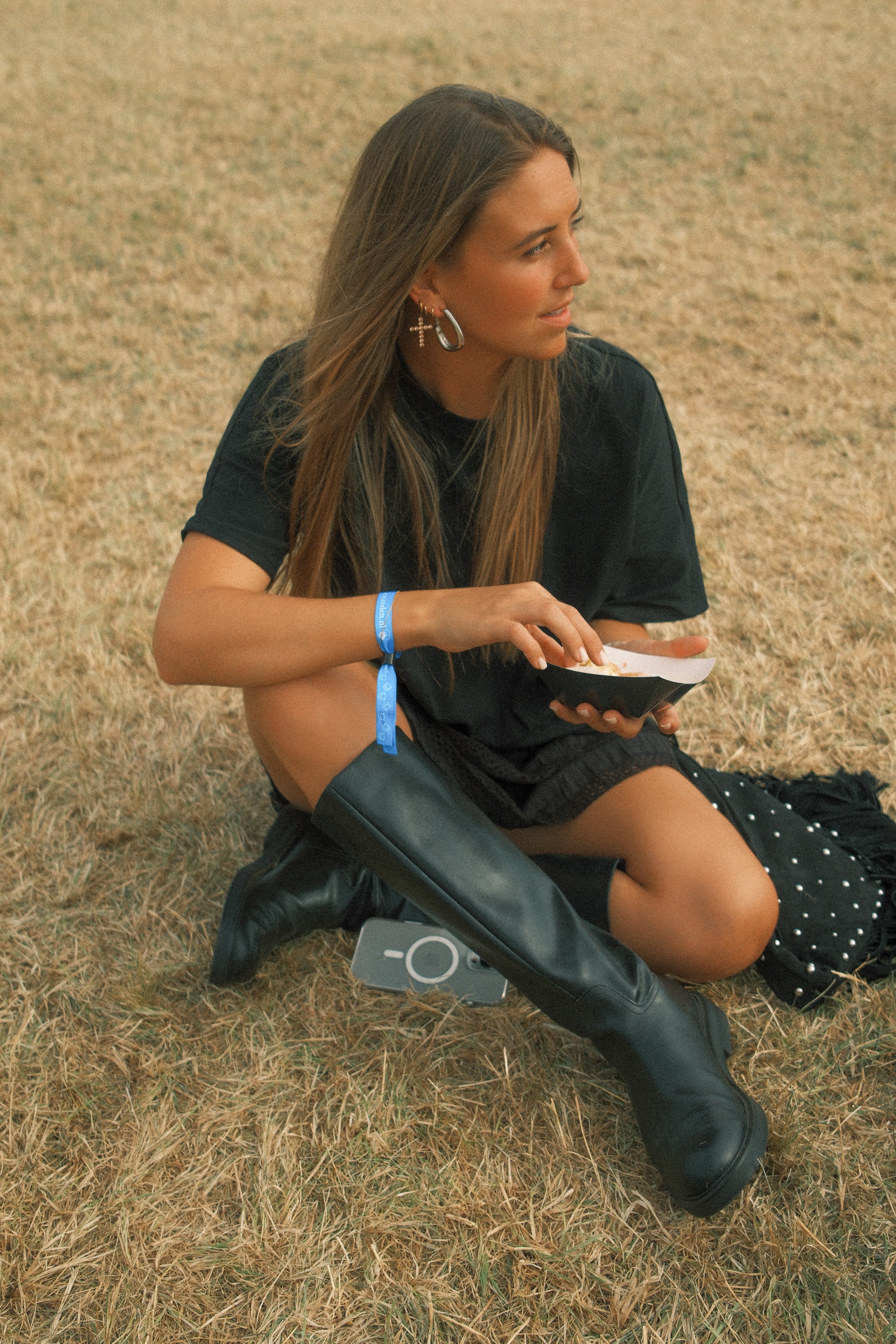 SIENNA SKIRT BLACK