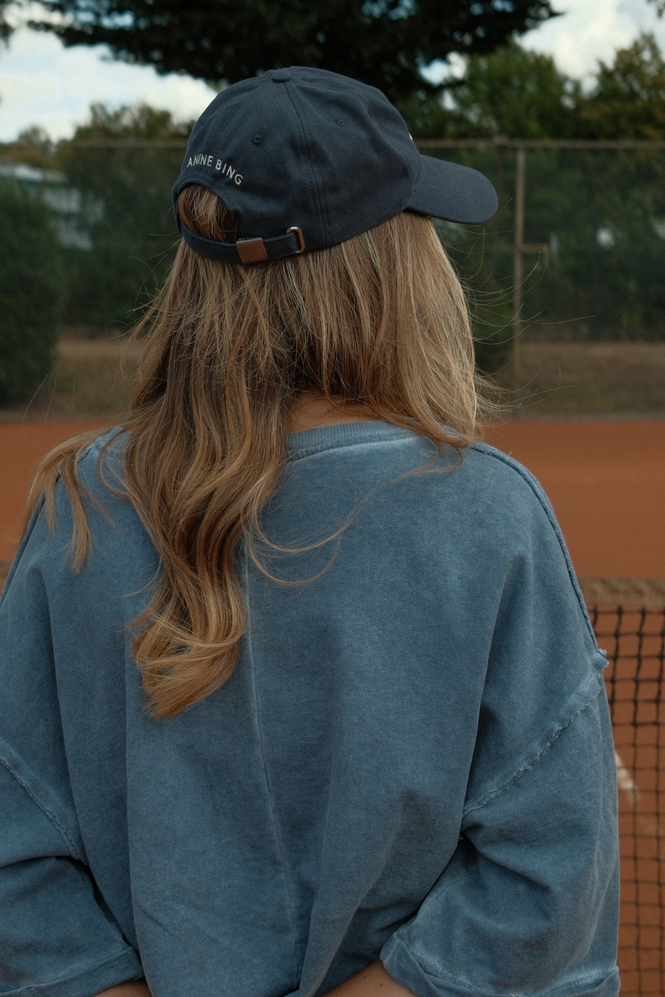 VINTAGE WASHED TEE BLUE