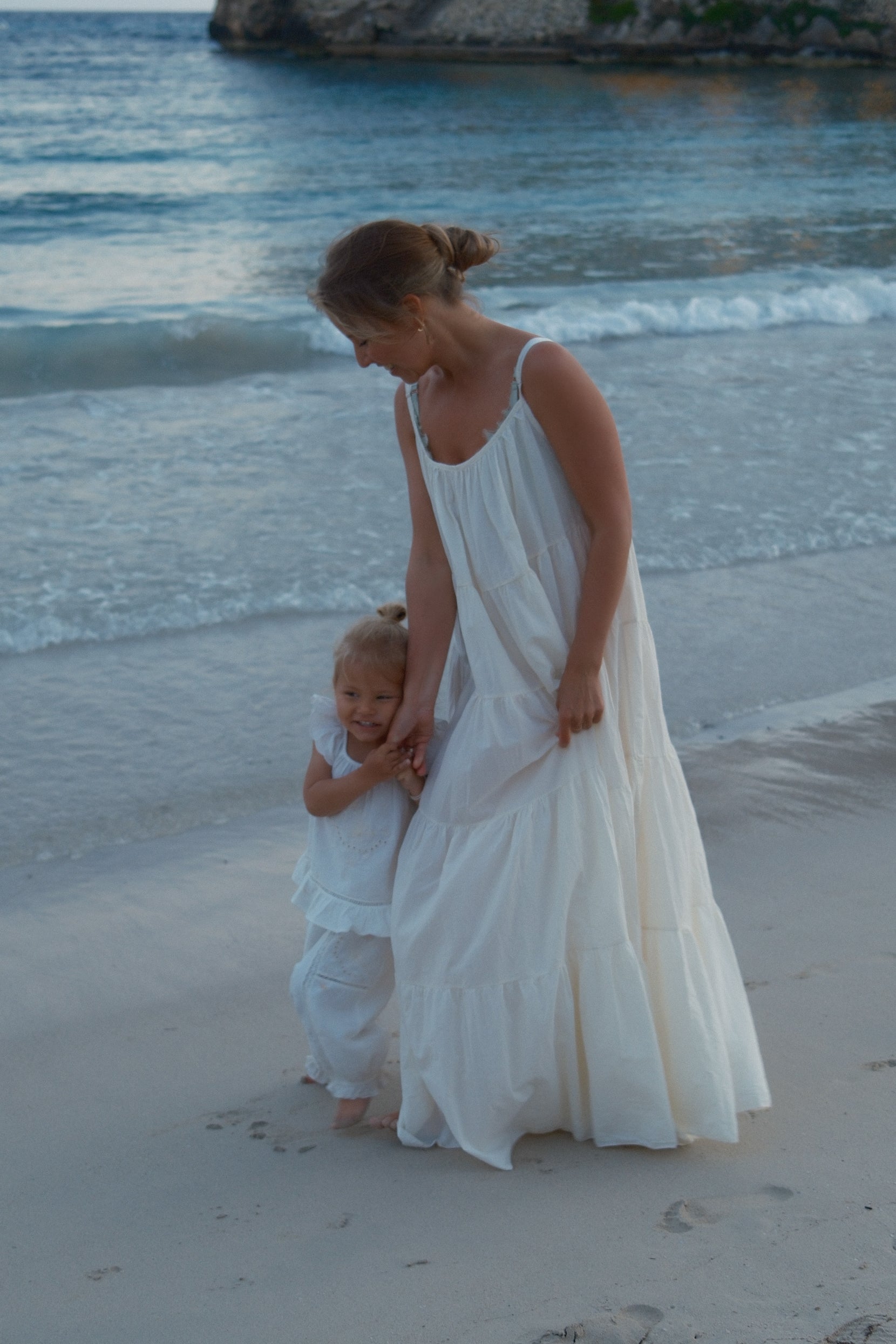DONNA MAXI DRESS ECRU