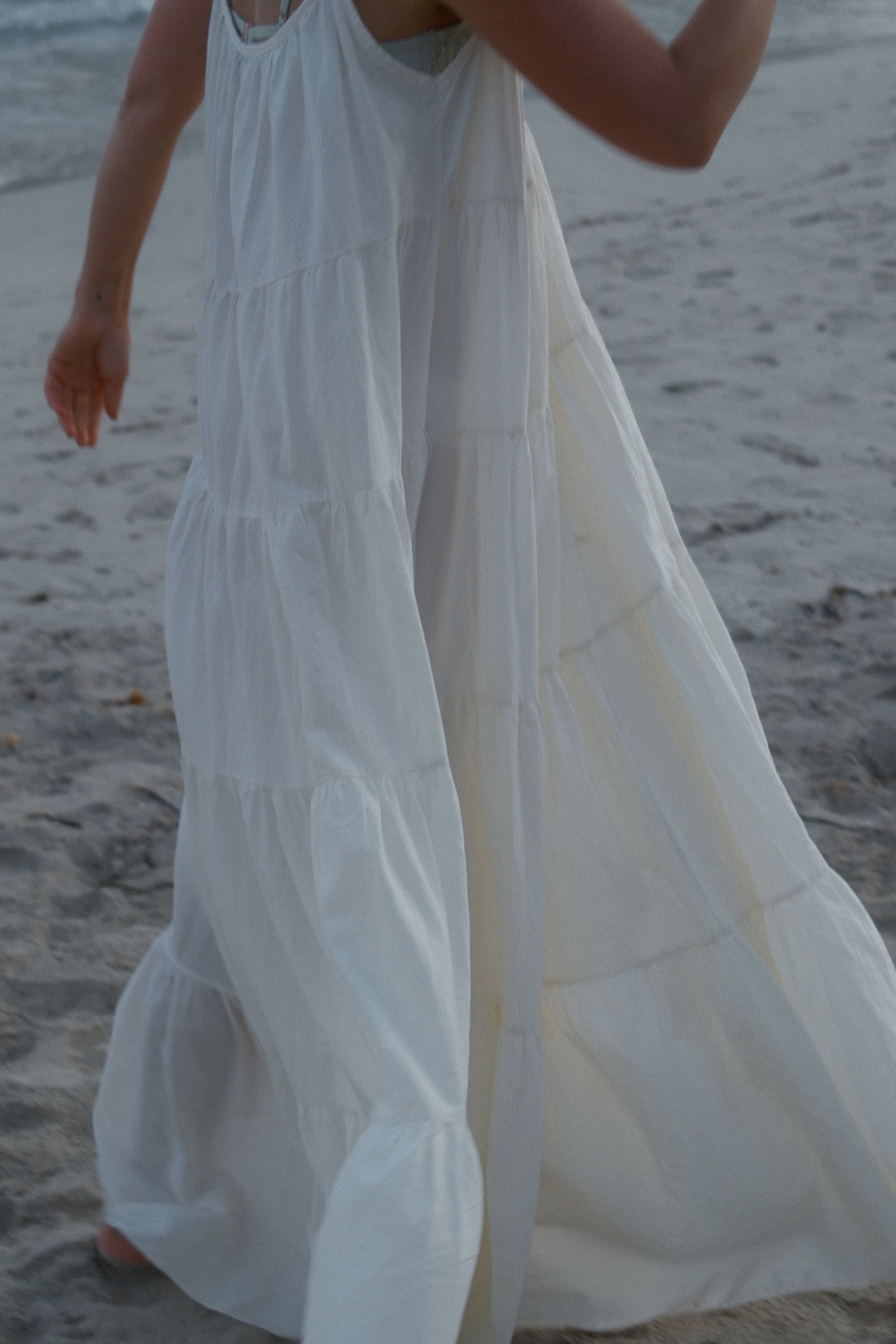DONNA MAXI DRESS ECRU