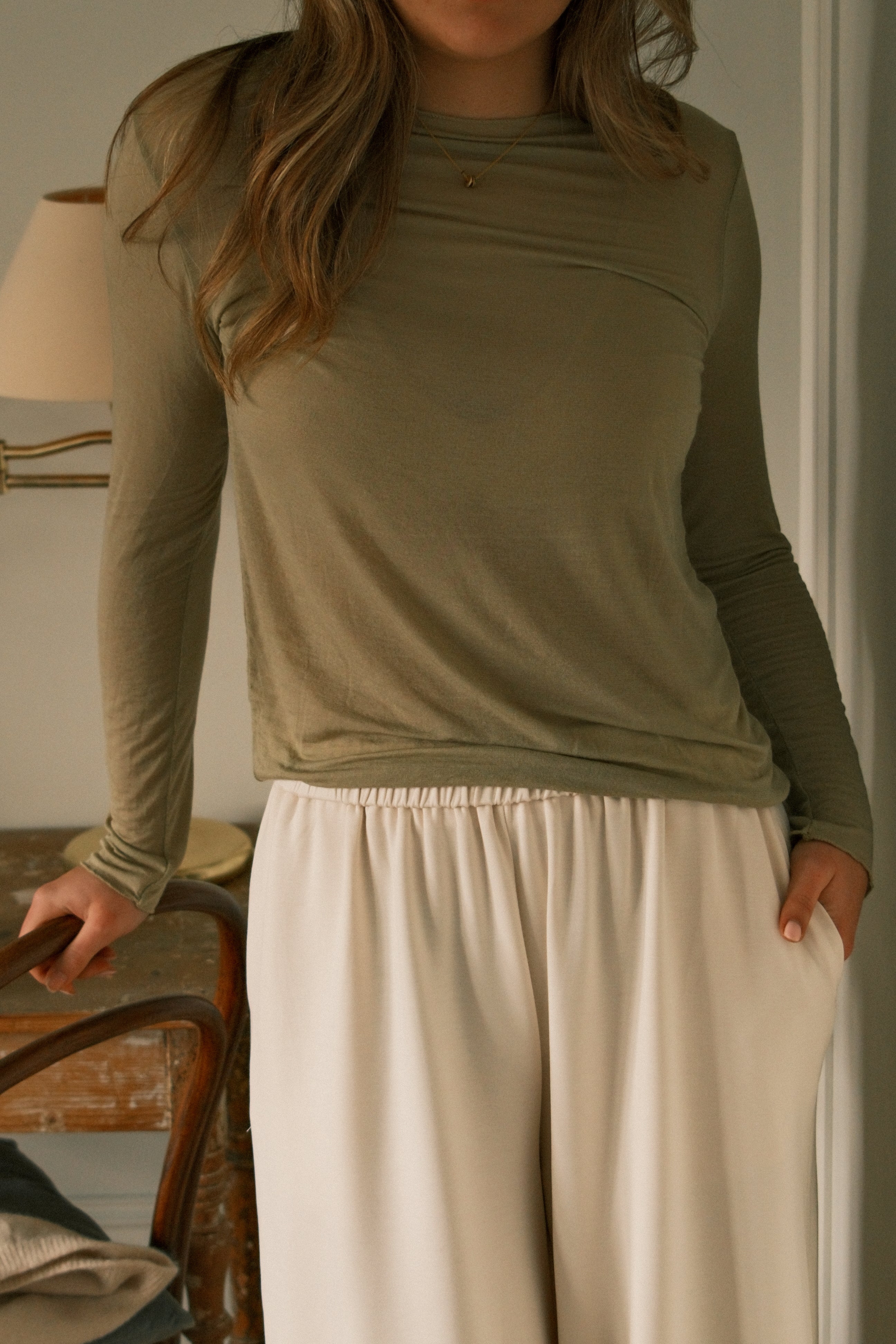 THE CASSIE TOP GREEN