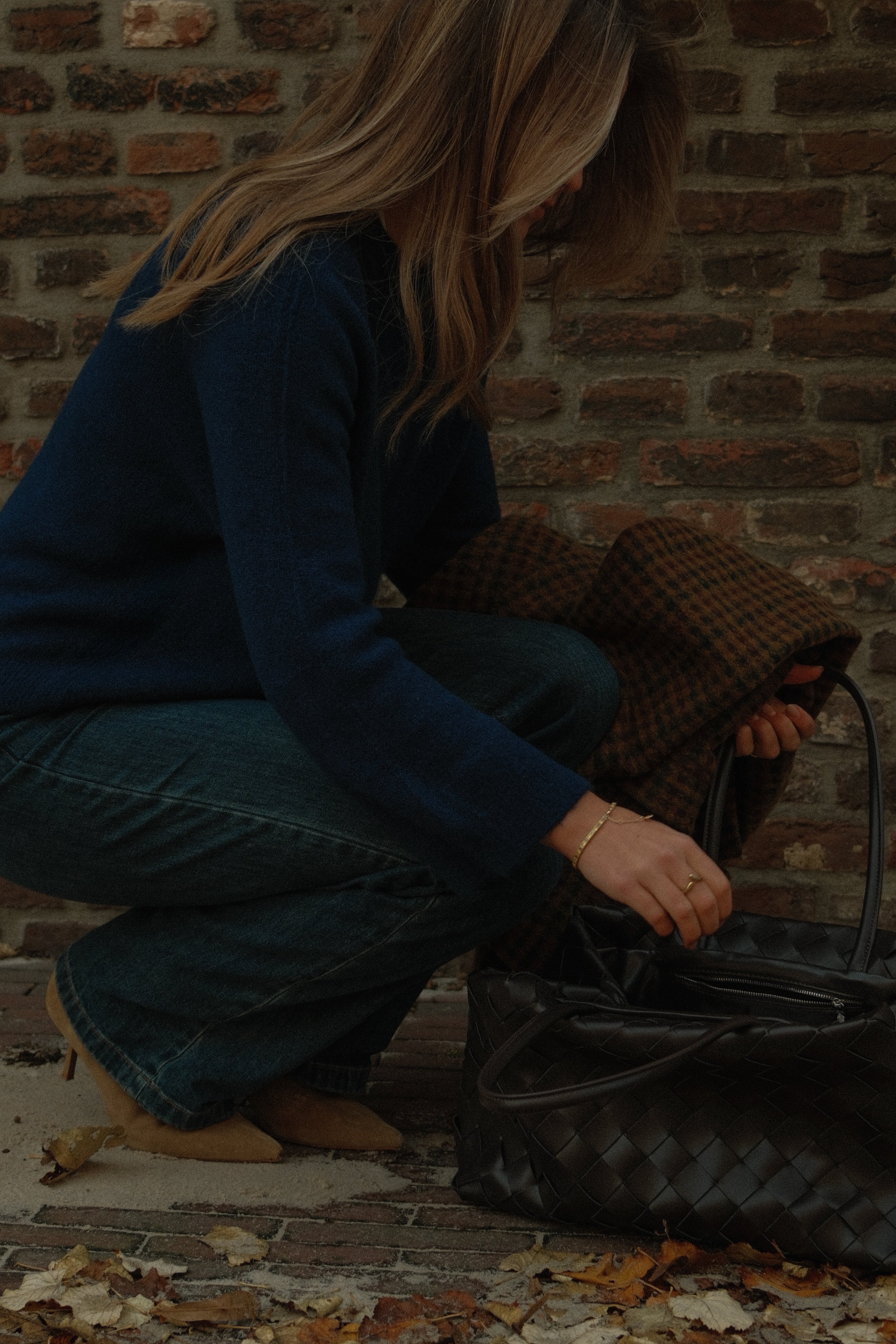 WIDE SLEEVE SARAH KNIT NAVY