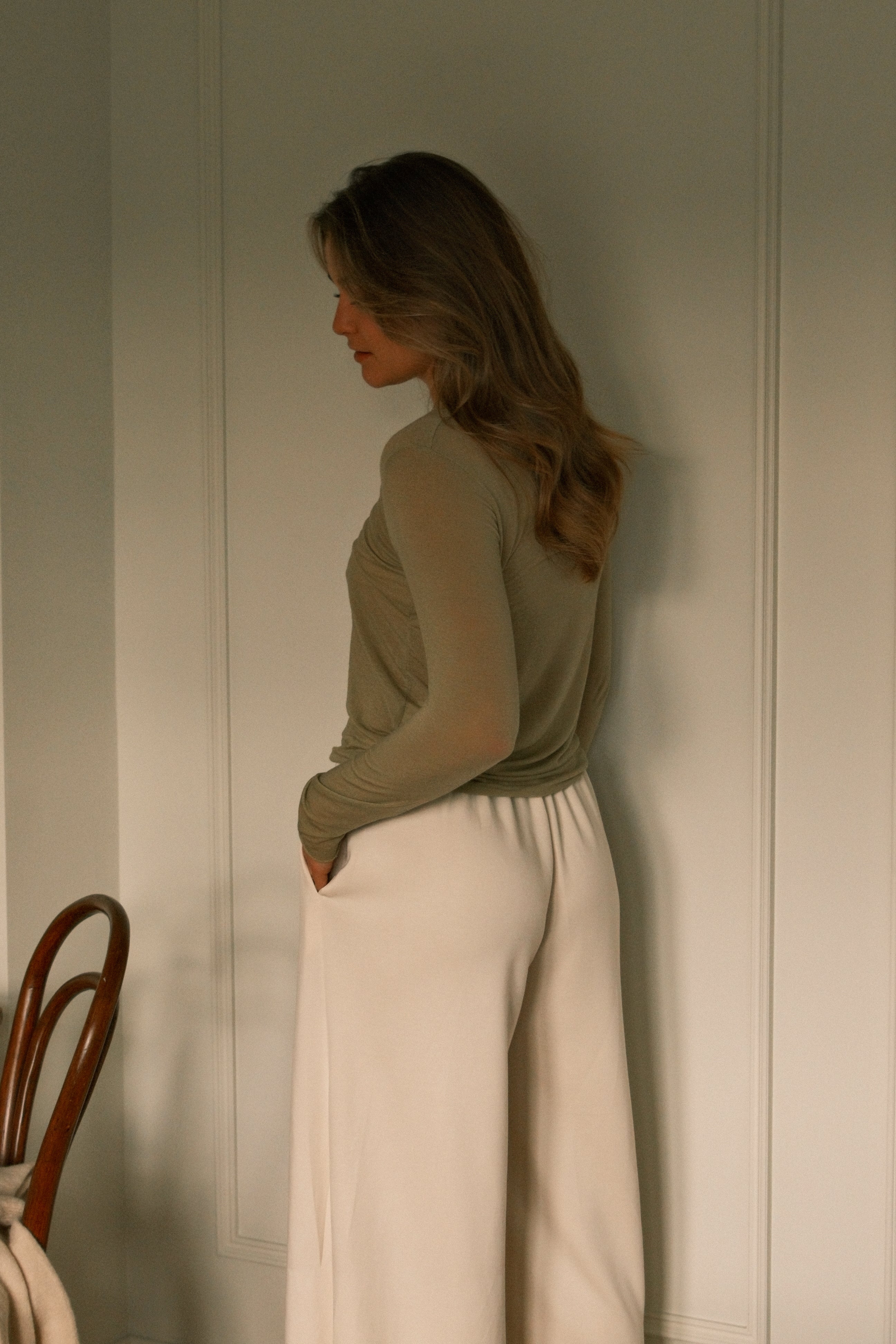 THE CASSIE TOP GREEN