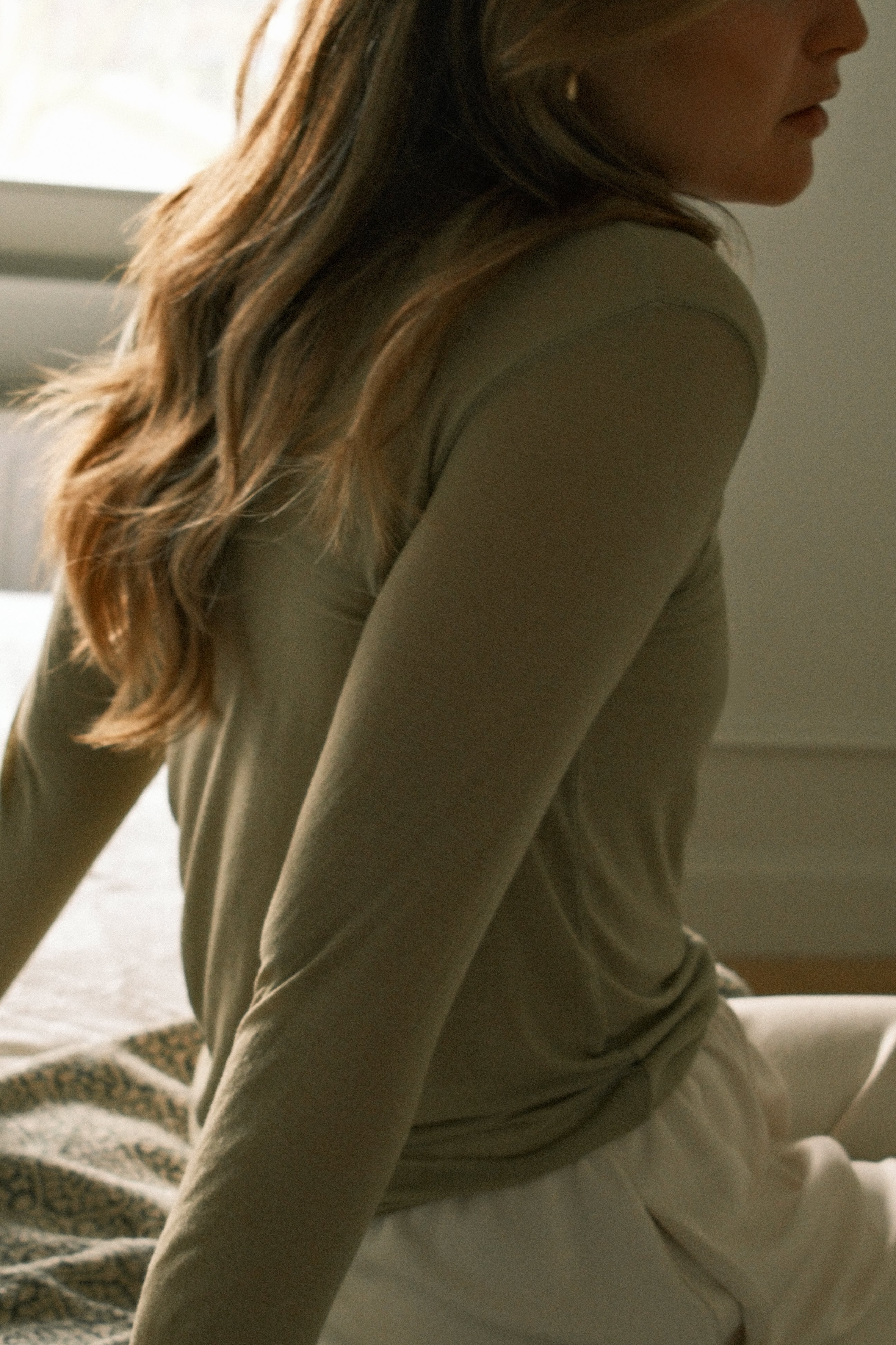 THE CASSIE TOP GREEN