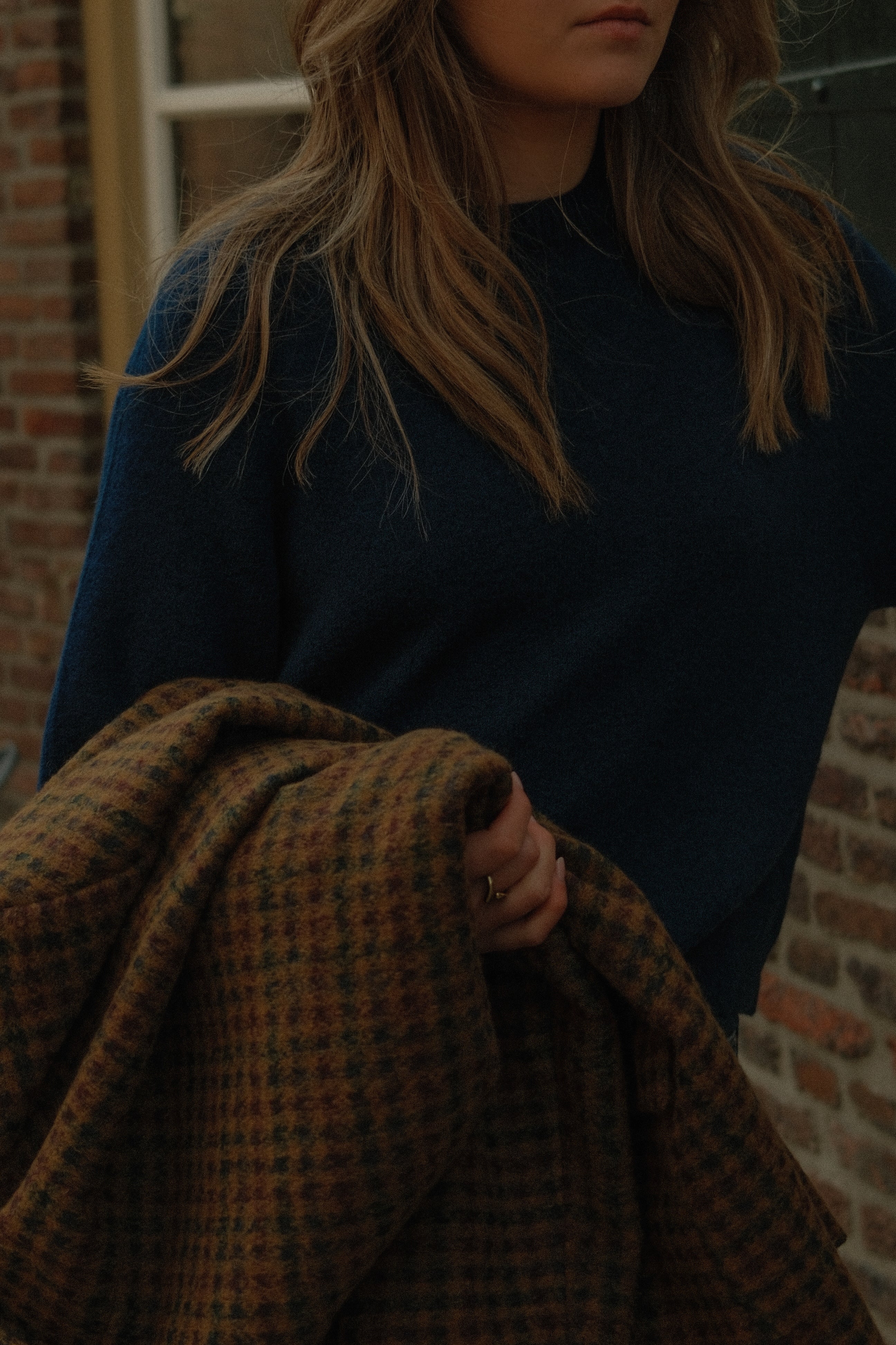 WIDE SLEEVE SARAH KNIT NAVY