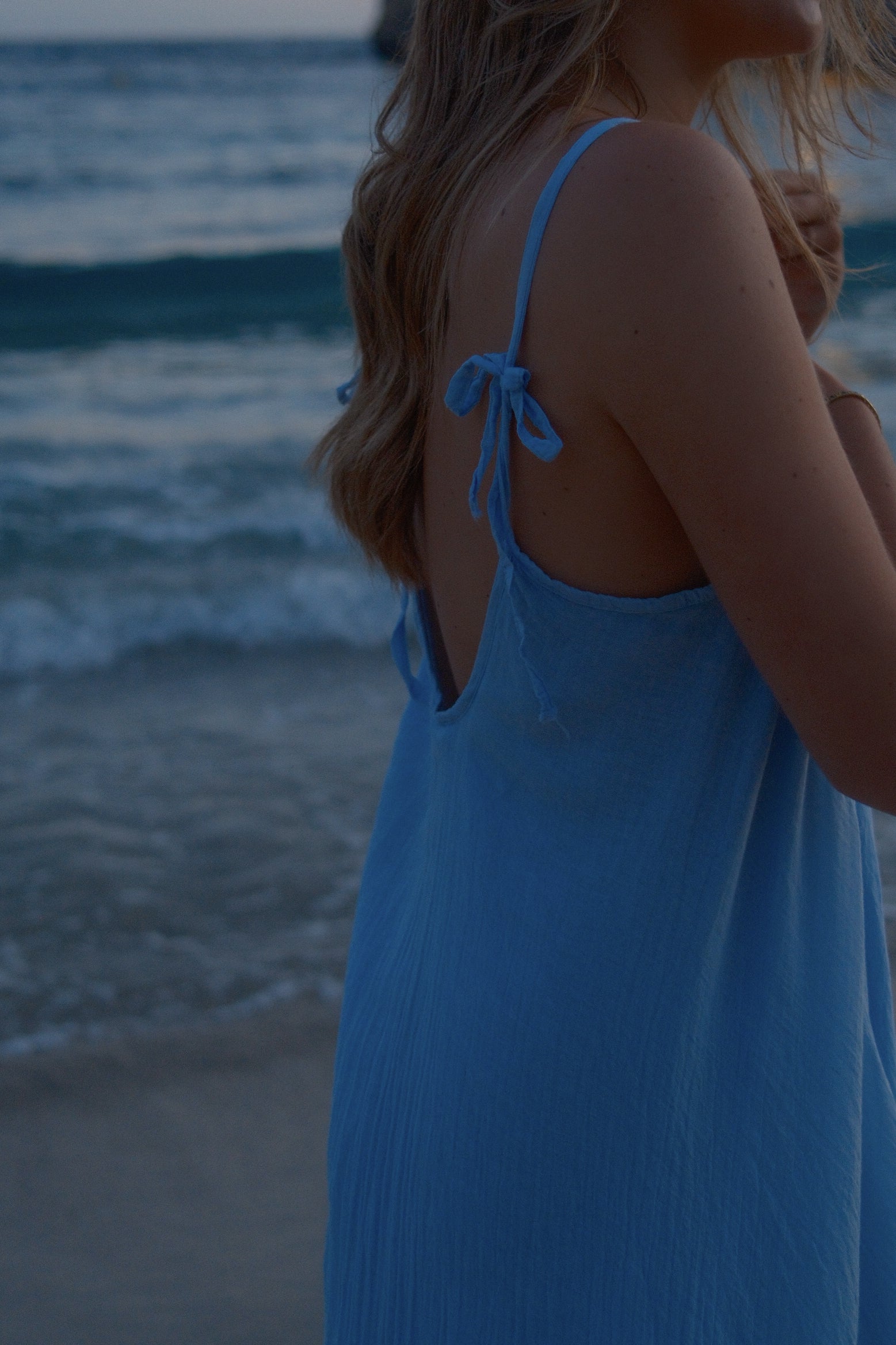 HOLLY MAXI DRESS SKYBLUE