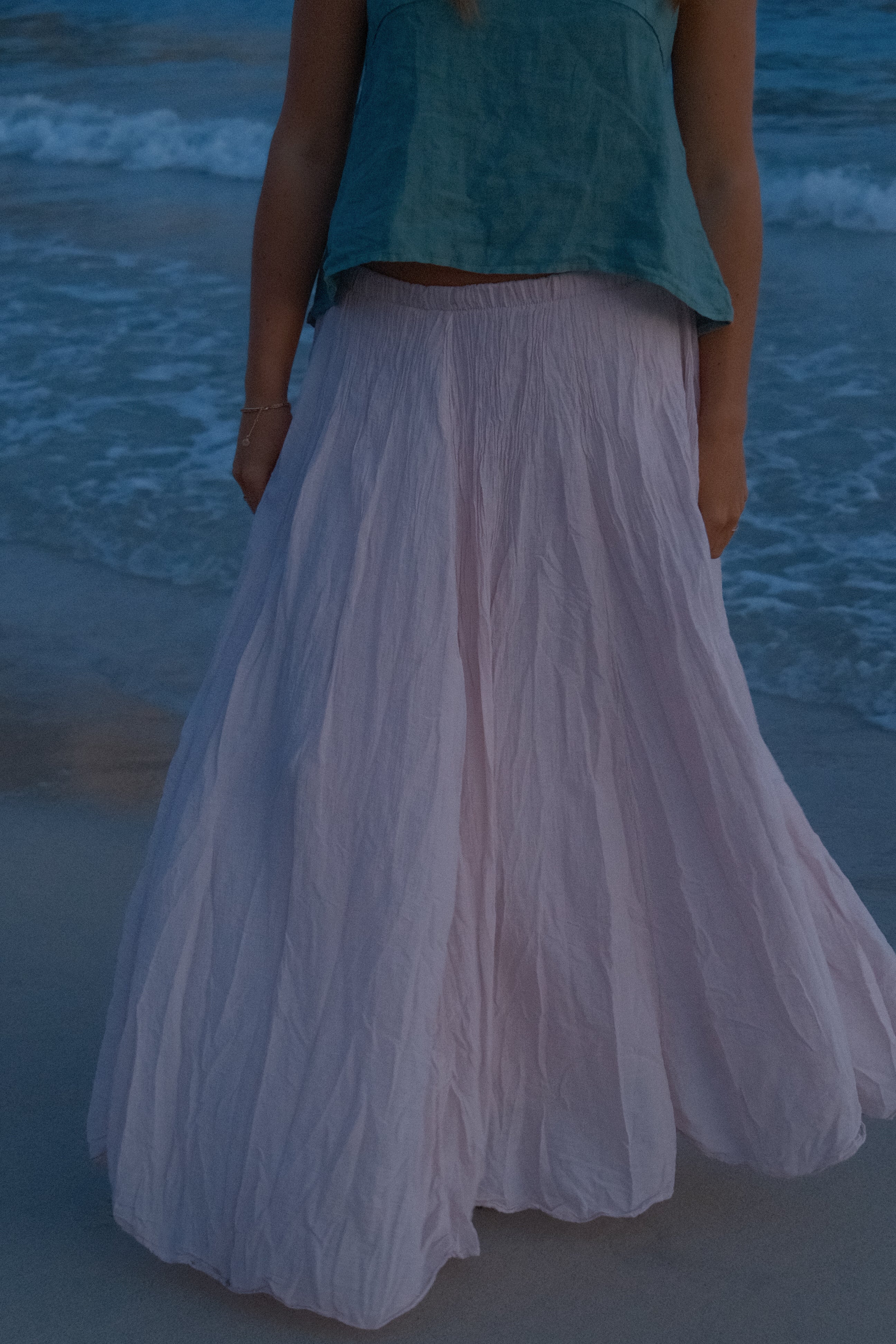 100% LINNEN FLOWY TOP AGATA