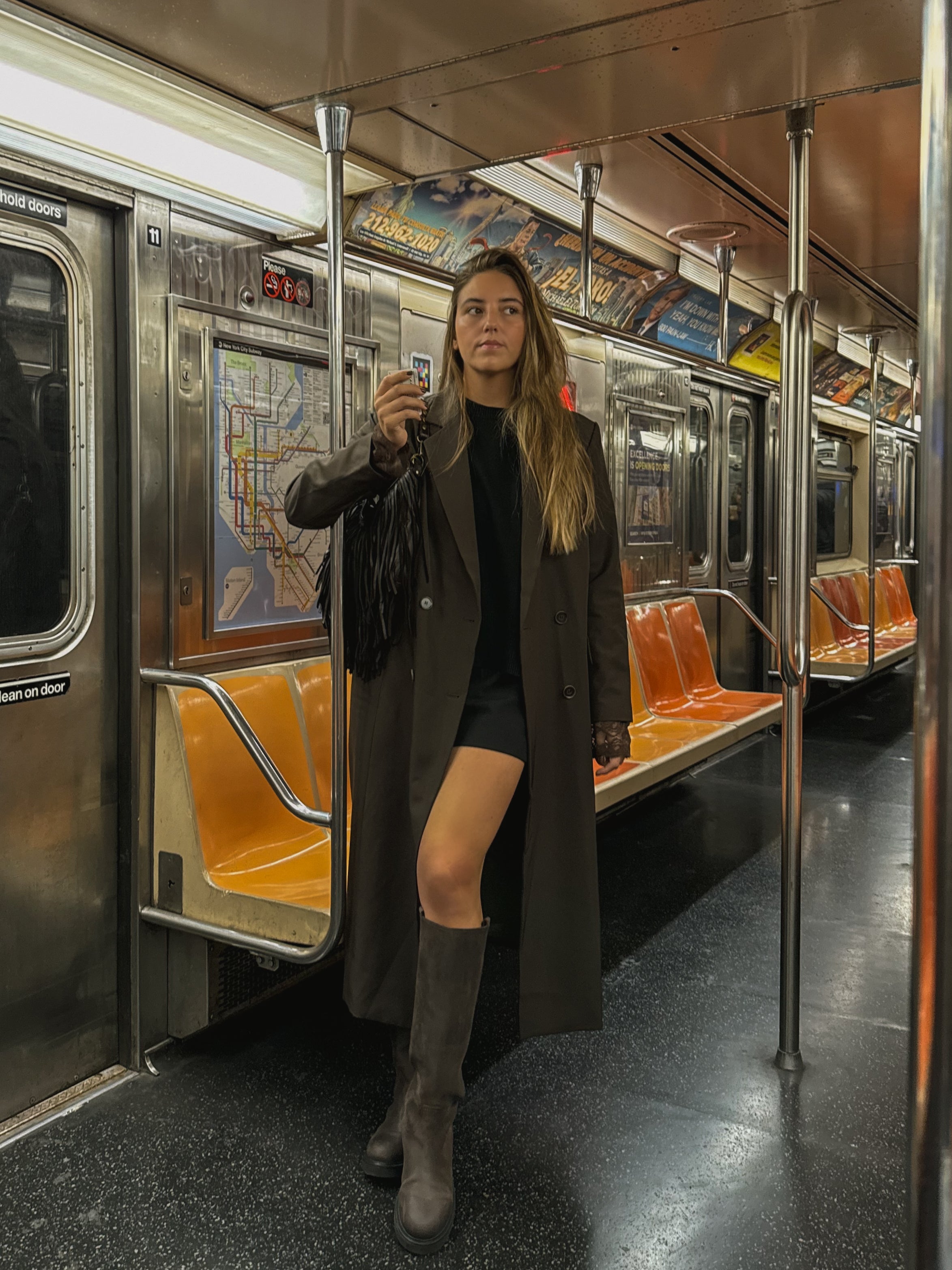 BROOKLYN BLAZER COAT CHOCO