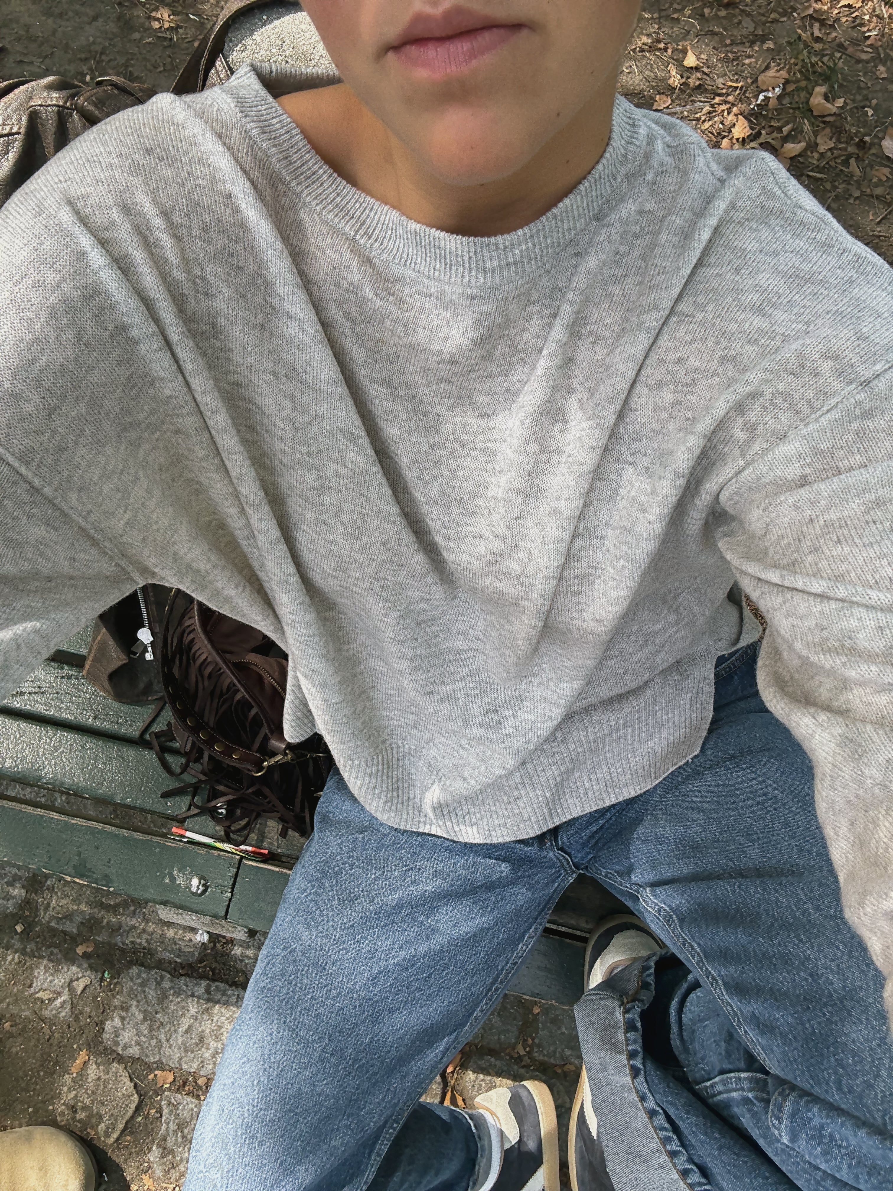 CASHMERE U.E.S. KNIT GREY