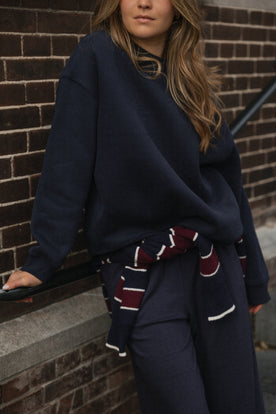 OVERSIZED KATE SWEATER NAVY