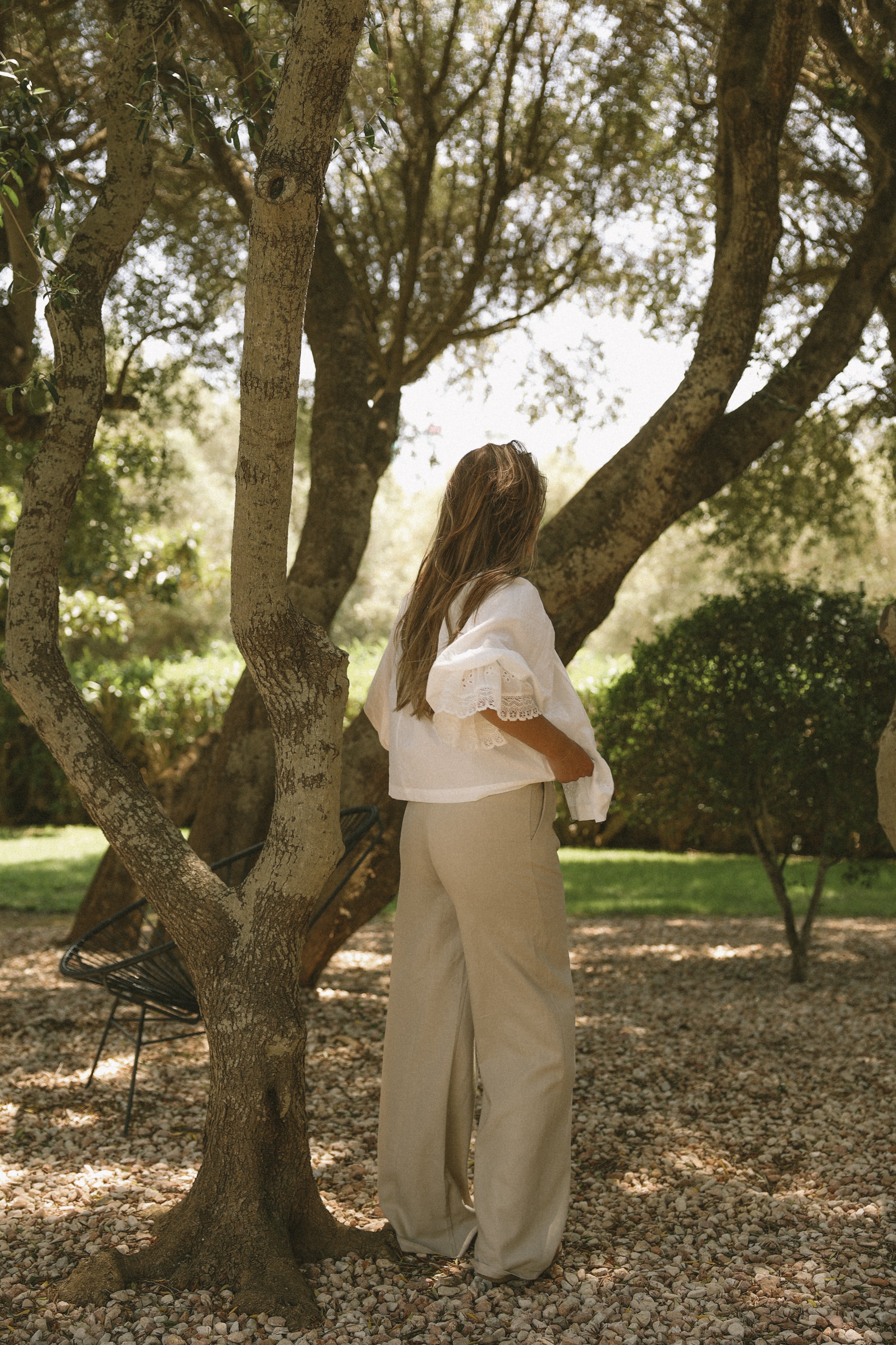 ESSENTIAL LINNEN PANTS BEIGE