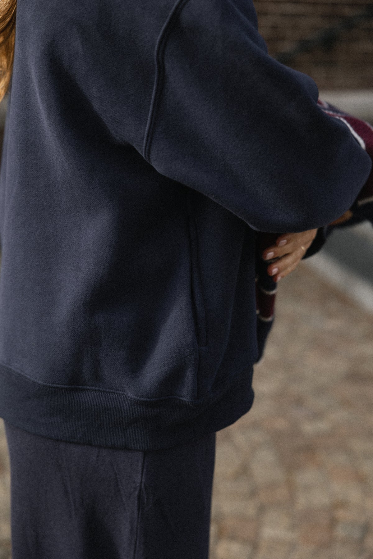 OVERSIZED KATE SWEATER NAVY