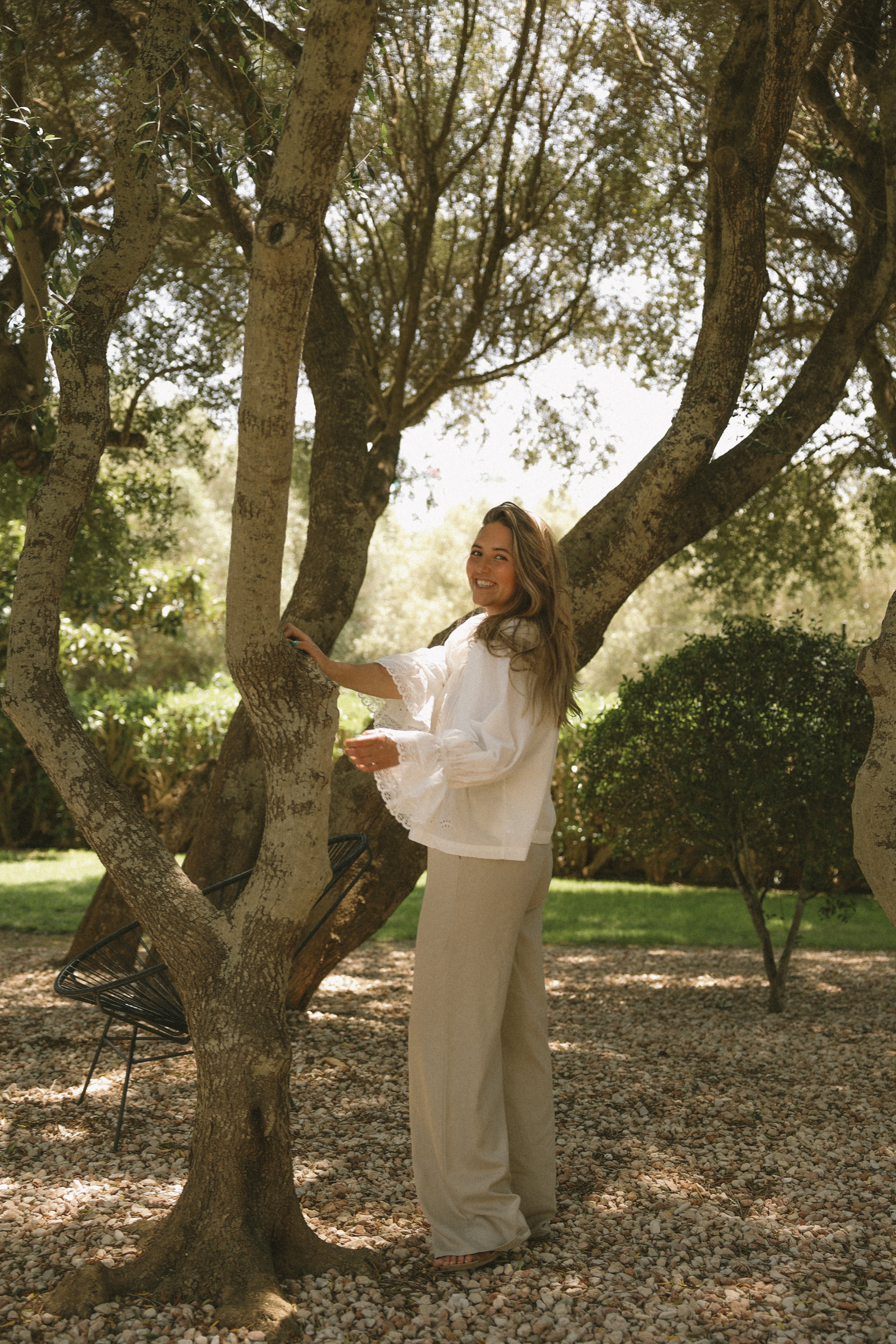 BRODERIE SAAR TOP WHITE
