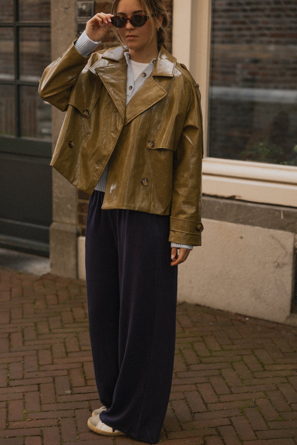 STELLA JACKET OLIVE GREEN