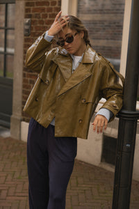 STELLA JACKET OLIVE GREEN