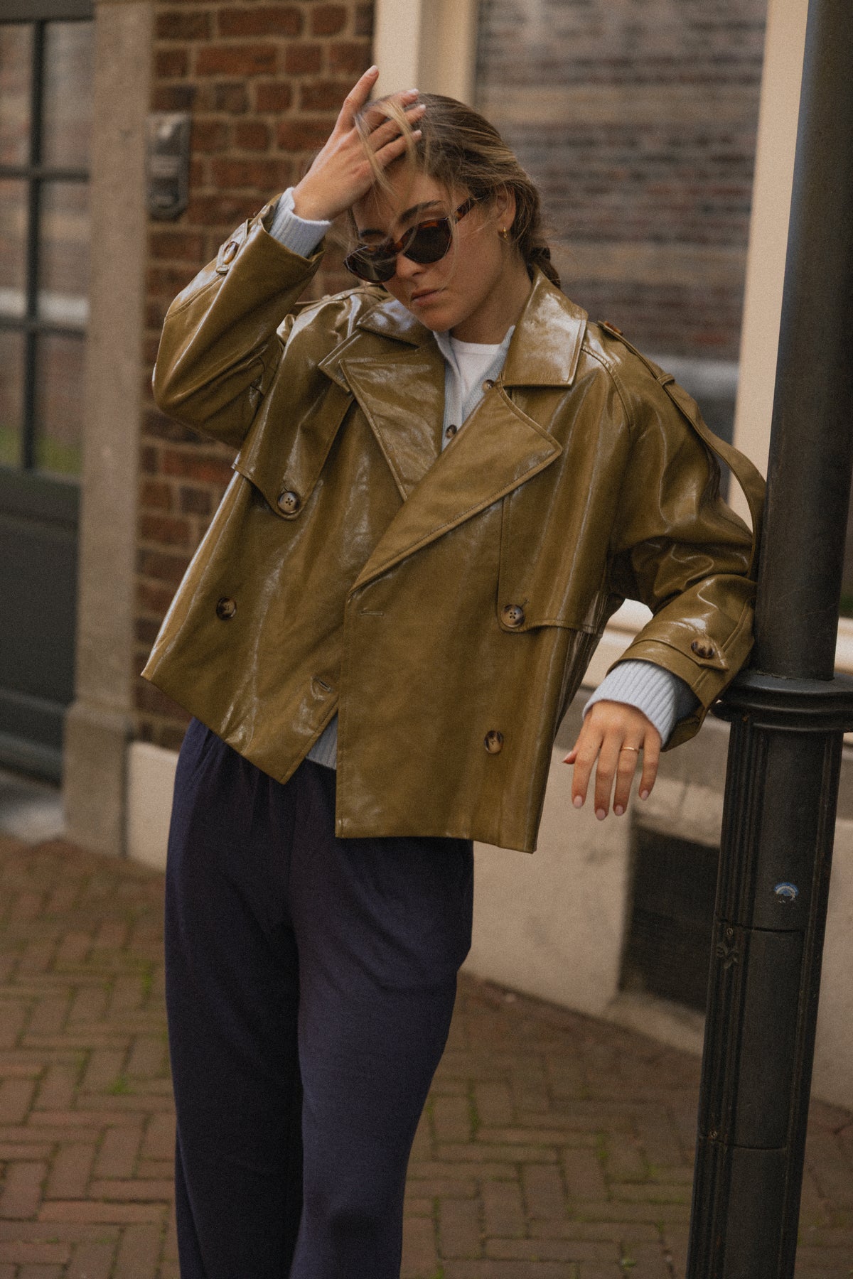 STELLA JACKET OLIVE GREEN
