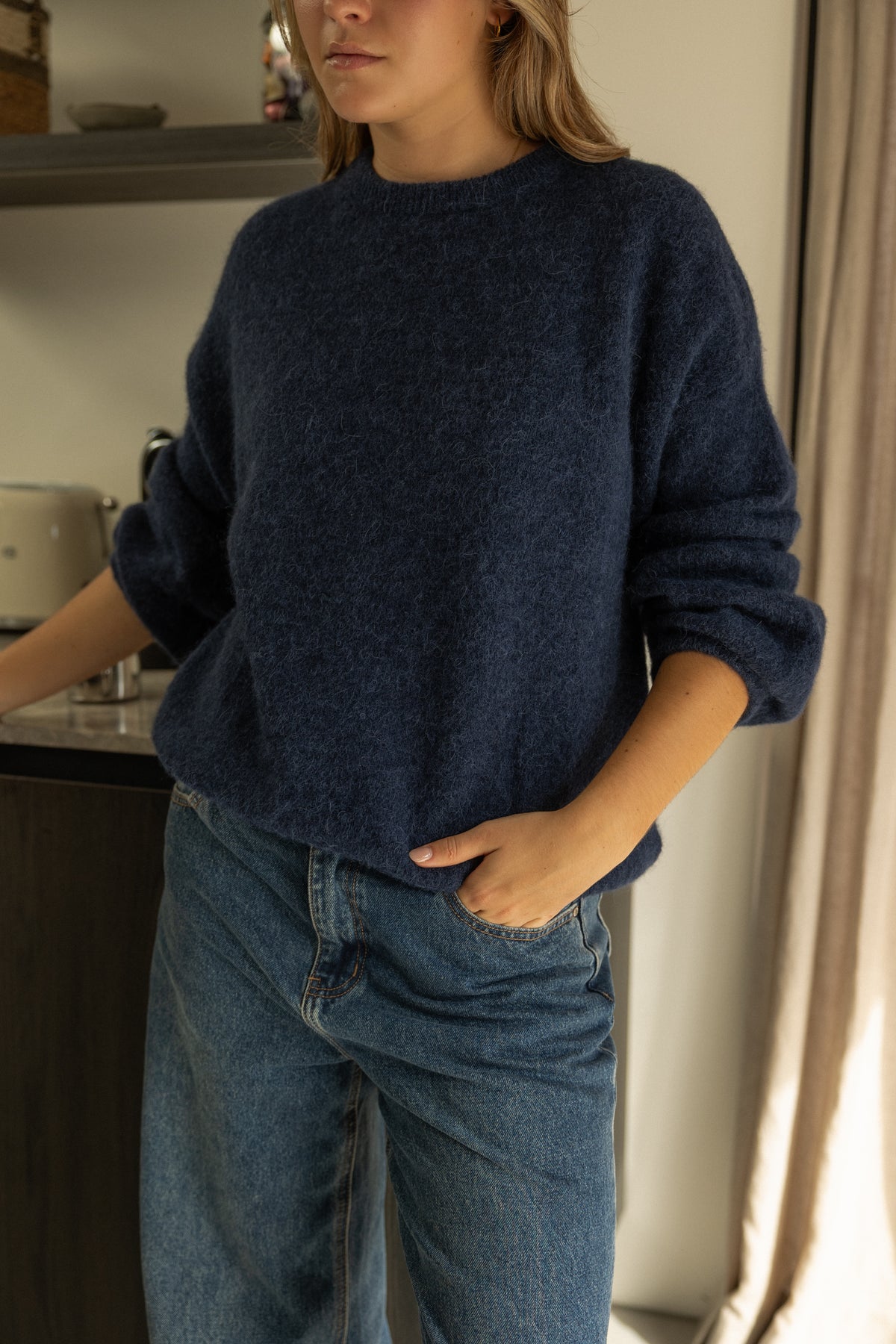 ESSENTIAL SARAH KNIT FW26 NAVY