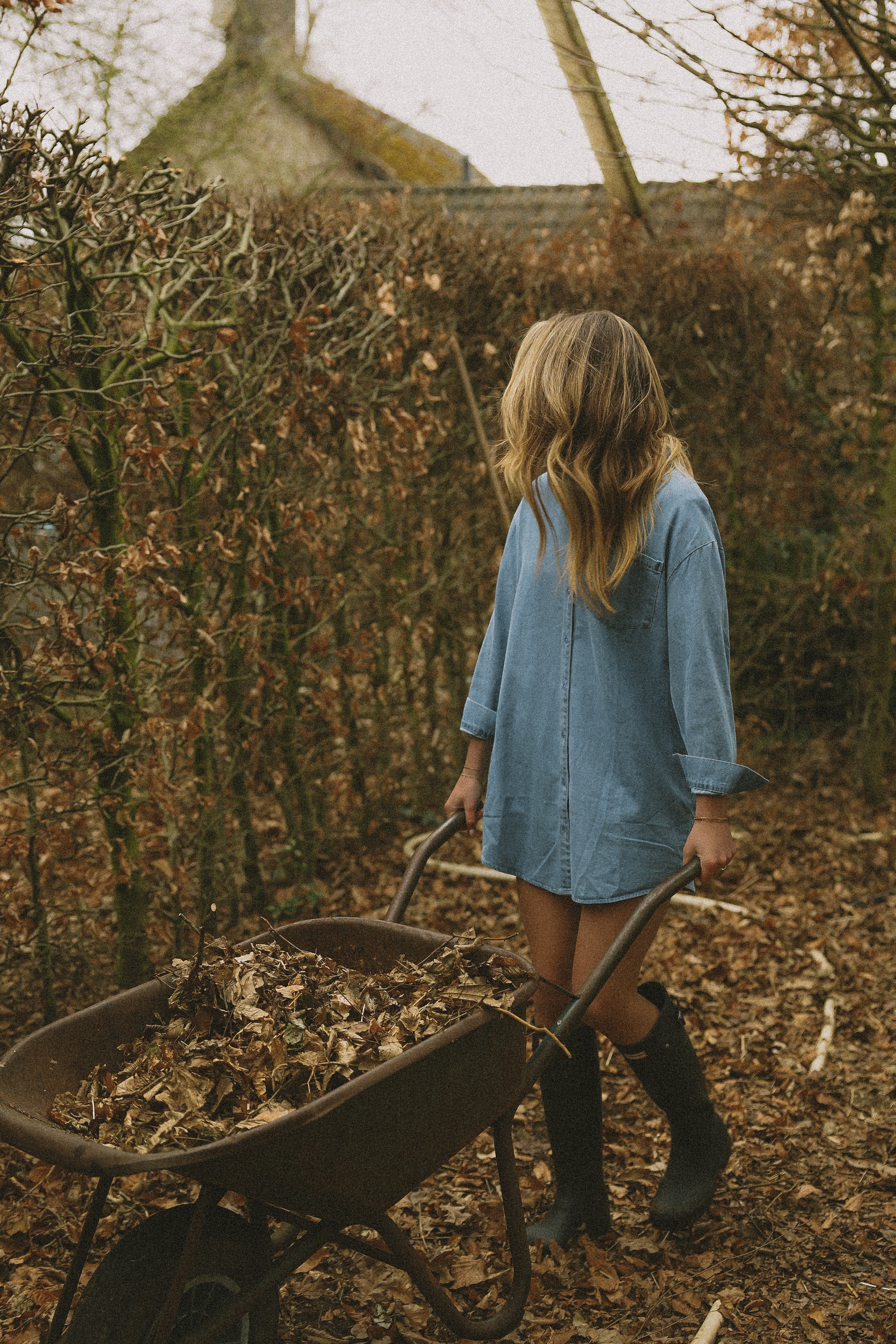 DENIM SAM DRESS LIGHTBLUE