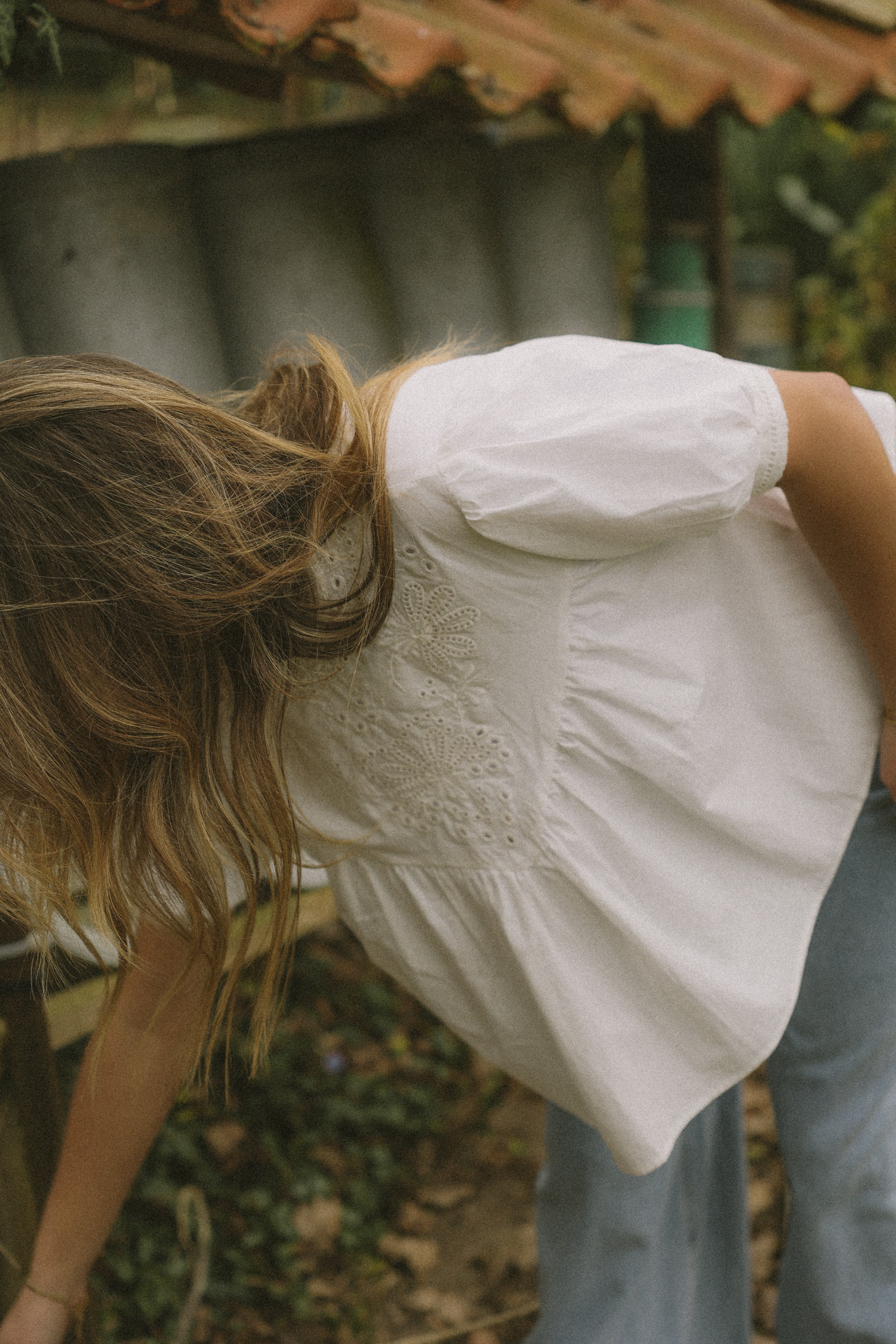 BRODERIE TOP WHITE