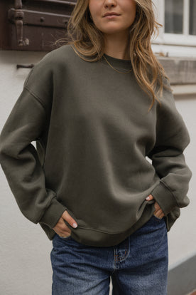OVERSIZED KATE SWEATER KAKI