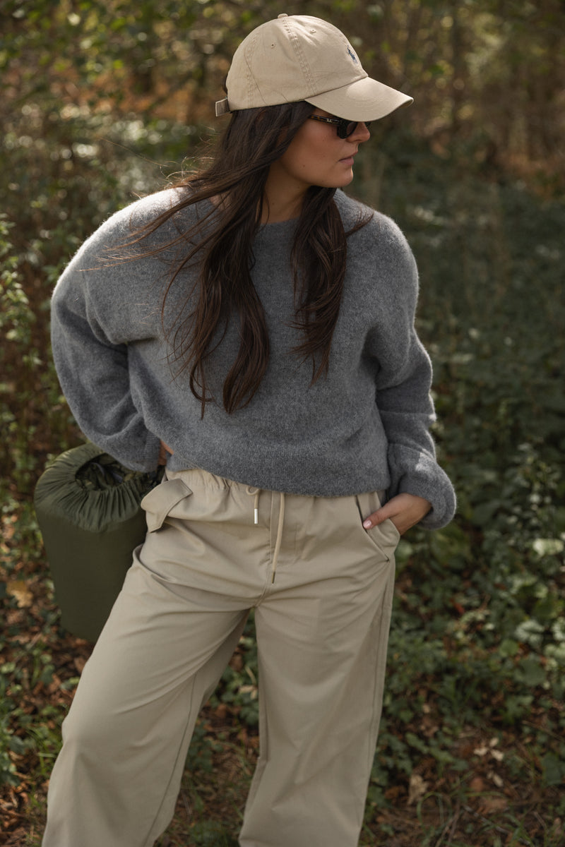 ESSENTIAL SARAH KNIT FW26 GREY