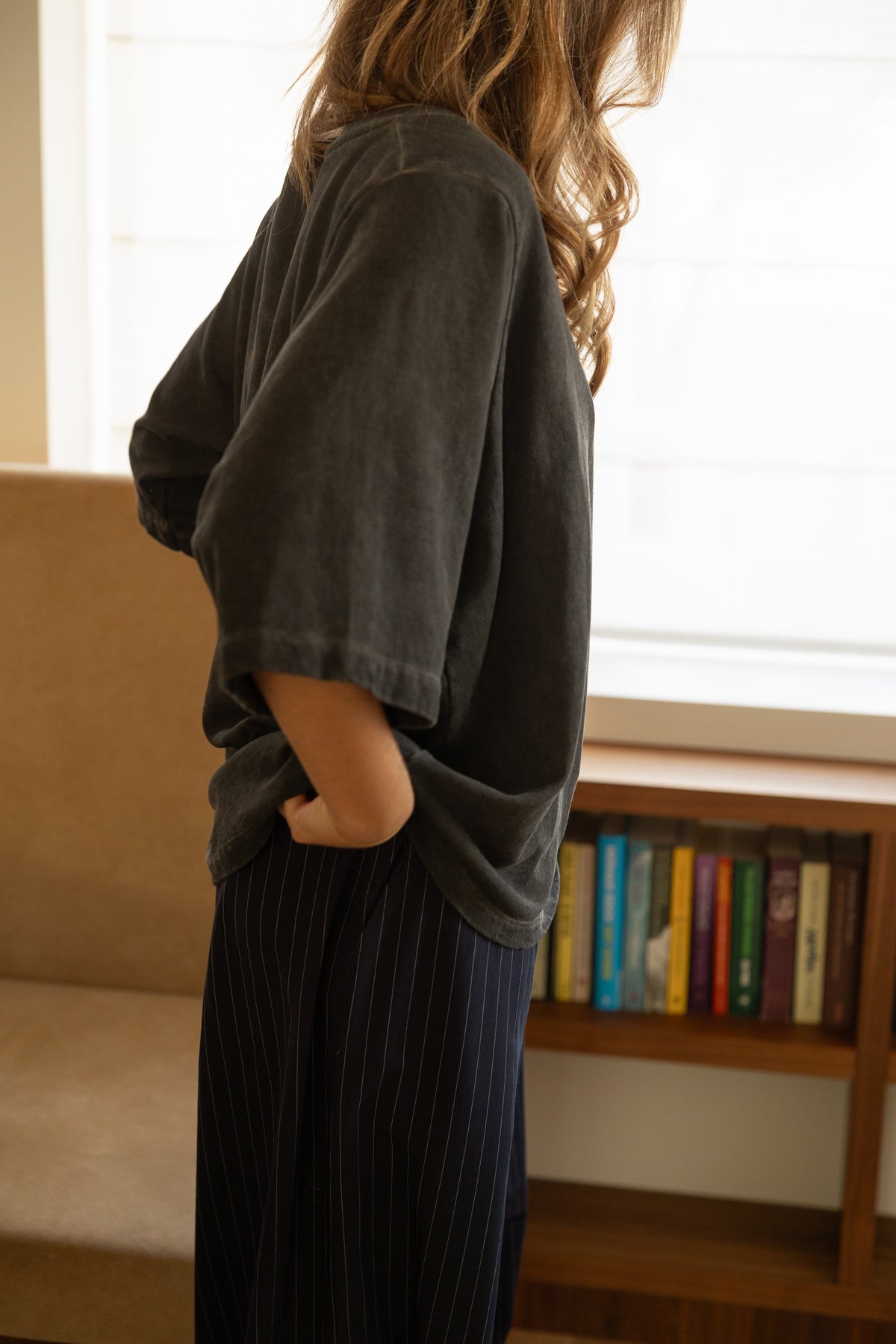 OVERSIZED TEE VINTAGE WASHED BLACK