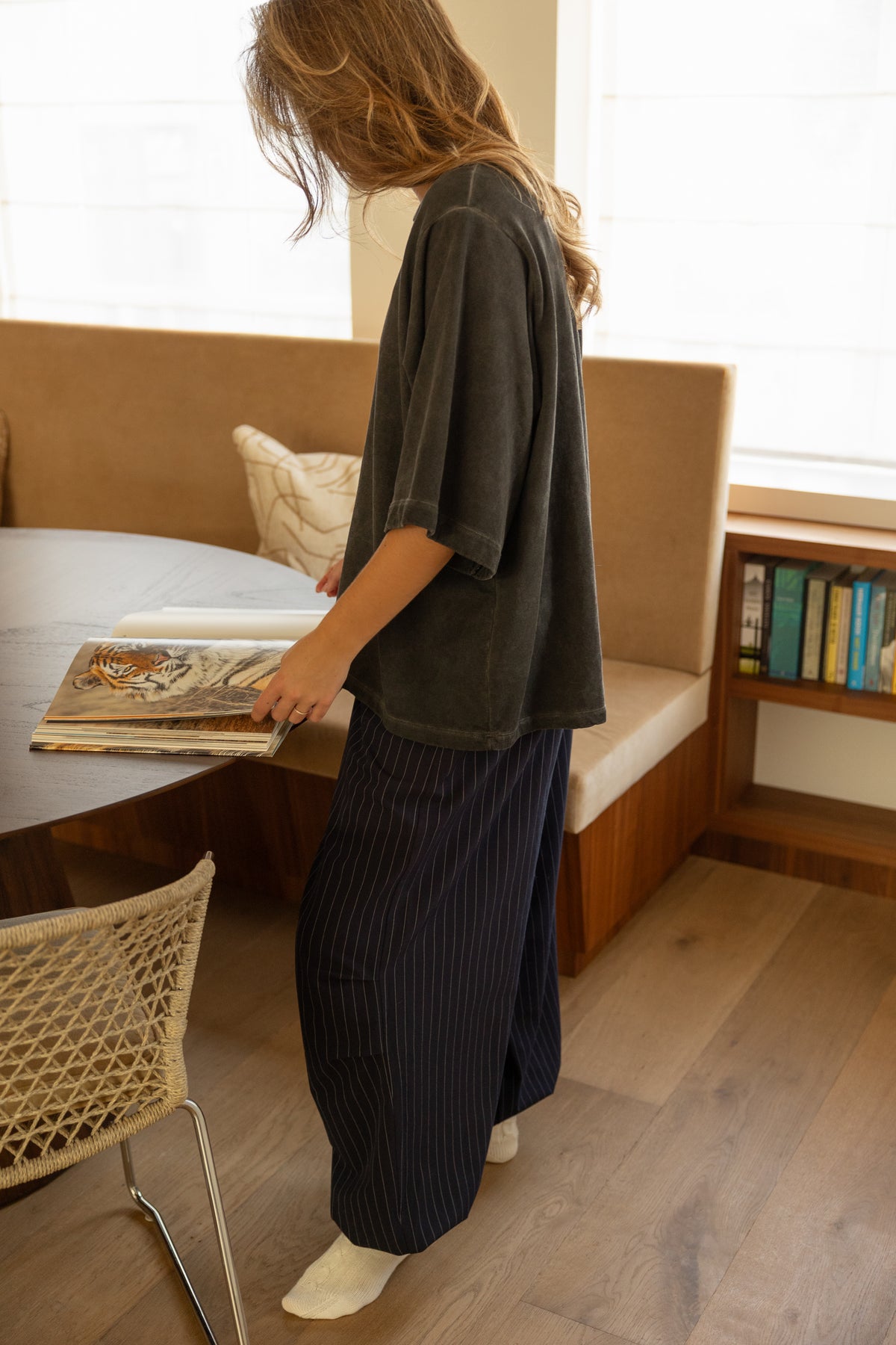 OVERSIZED TEE VINTAGE WASHED BLACK