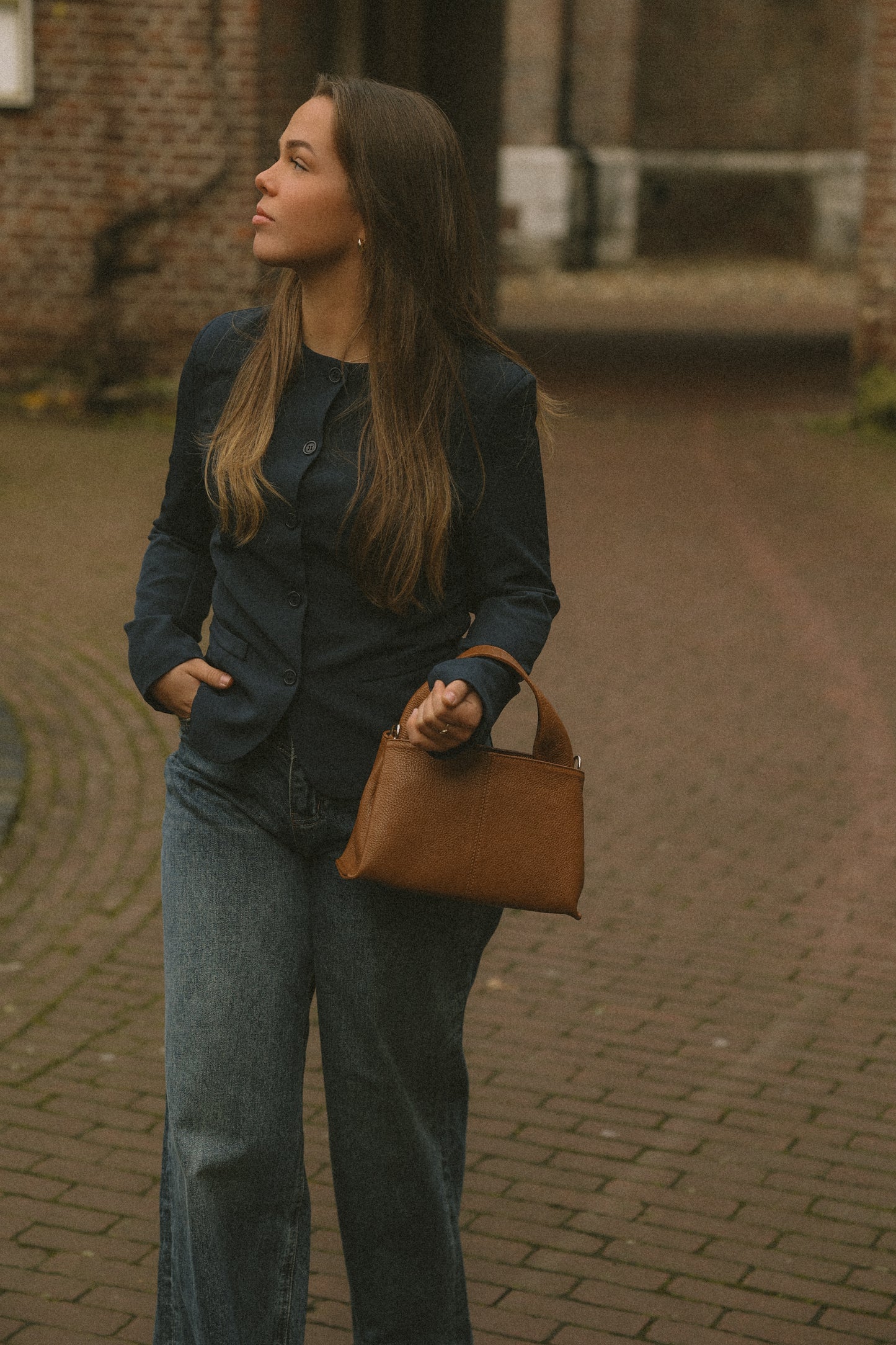 BLAZER TOP NAVY