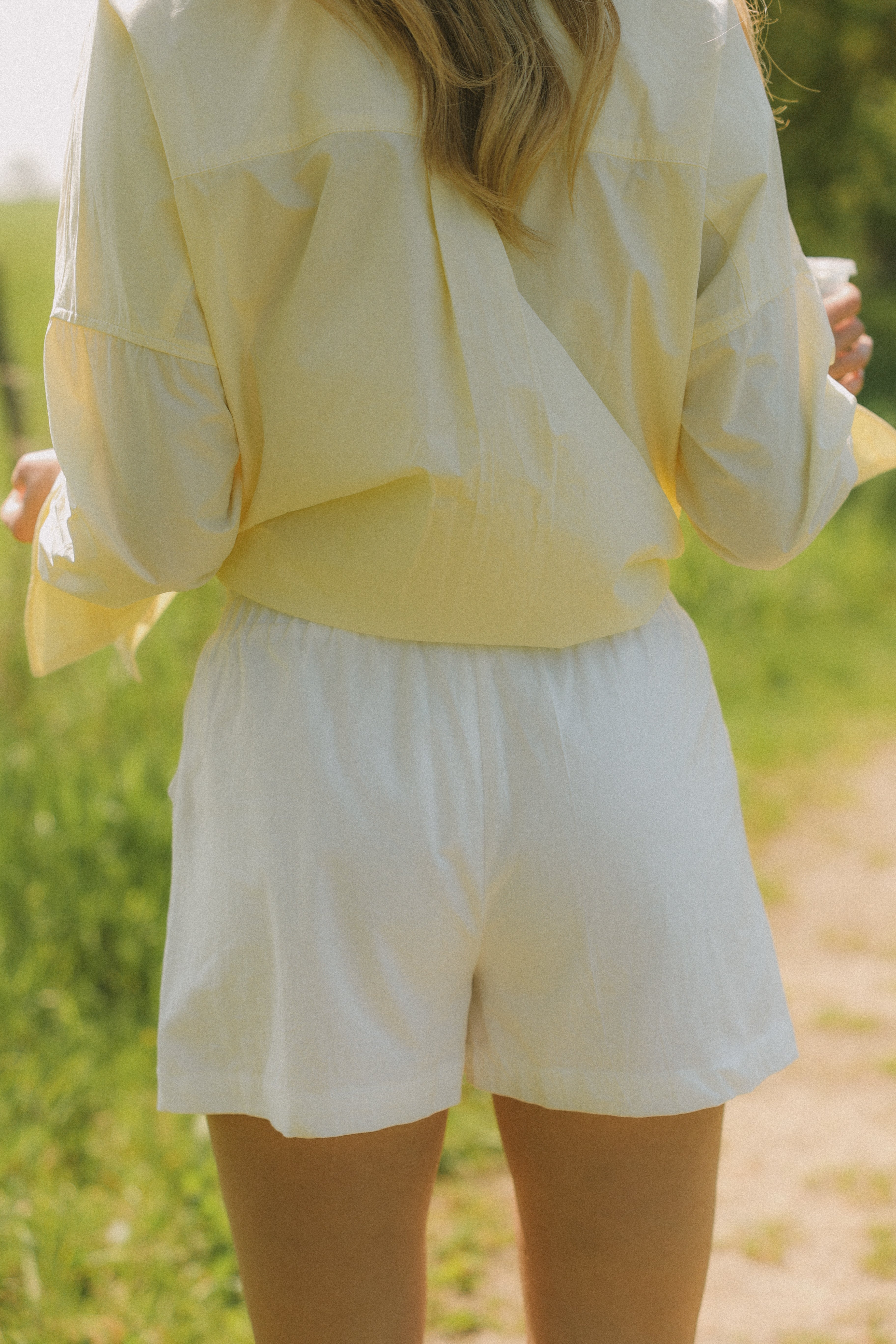 COTTON SHORT WHITE