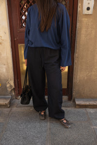 AUDREY BALLOON PANTS NAVY