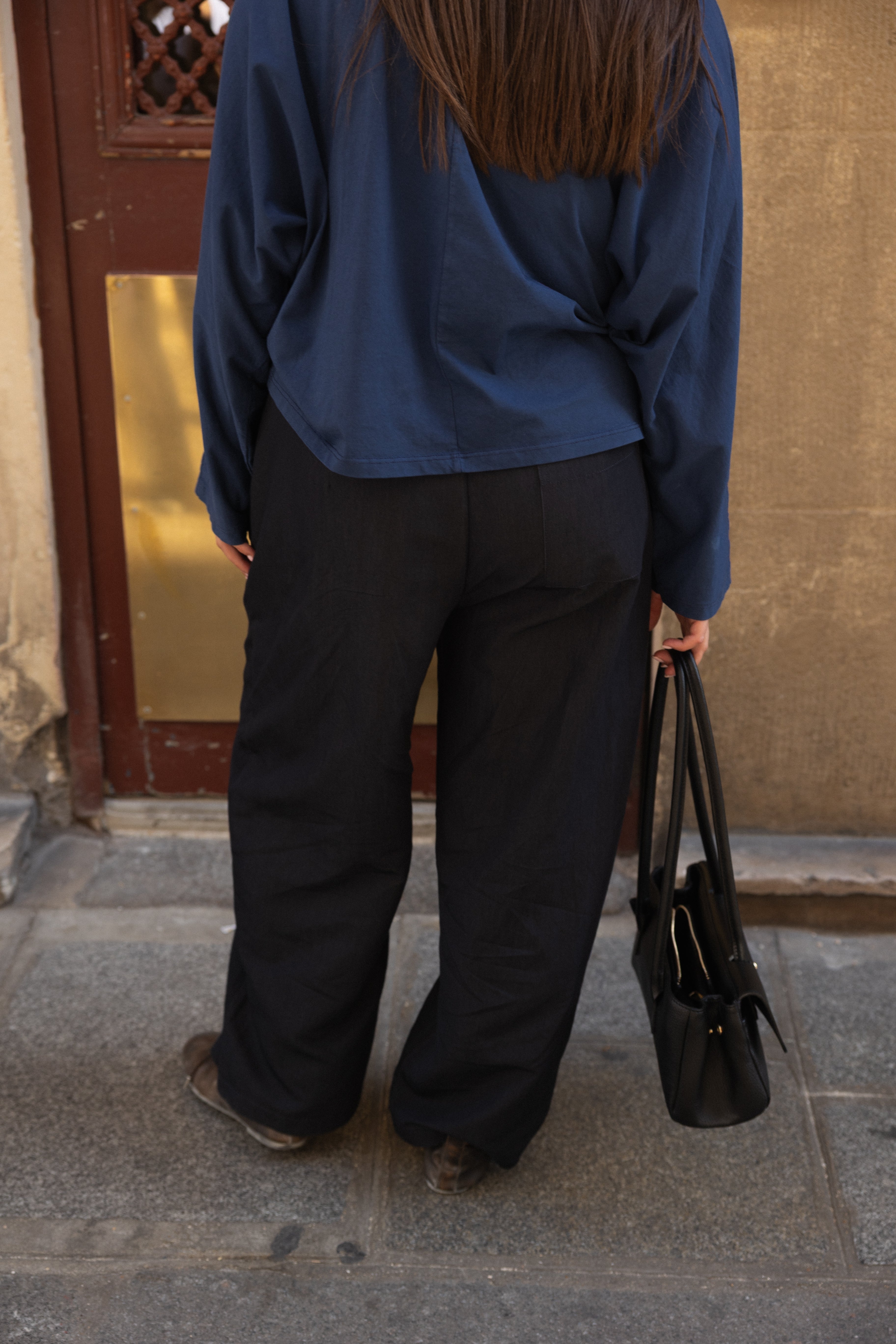 AUDREY BALLOON PANTS NAVY