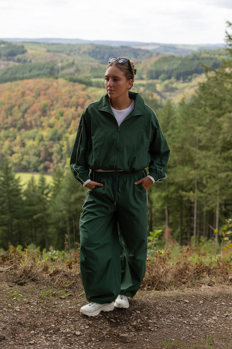 CASUAL SPORTY PANTS GREEN