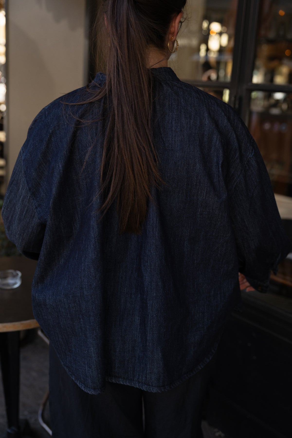 CAMILLE DENIM TOP