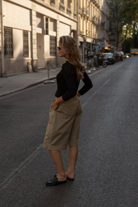 JULIE CARGO SHORTS BEIGE