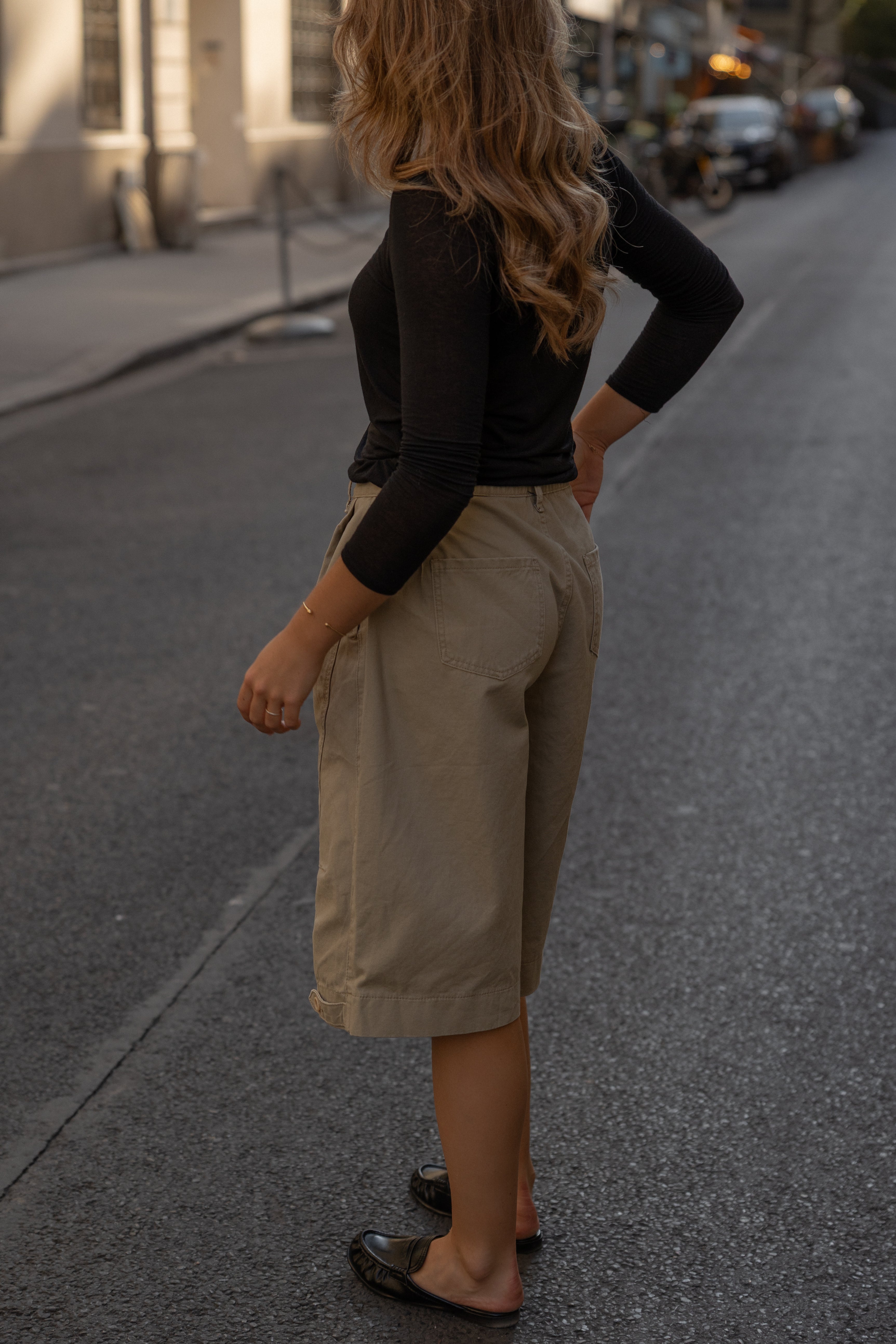 JULIE CARGO SHORTS BEIGE
