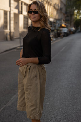 JULIE CARGO SHORTS BEIGE