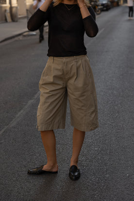 JULIE CARGO SHORTS BEIGE