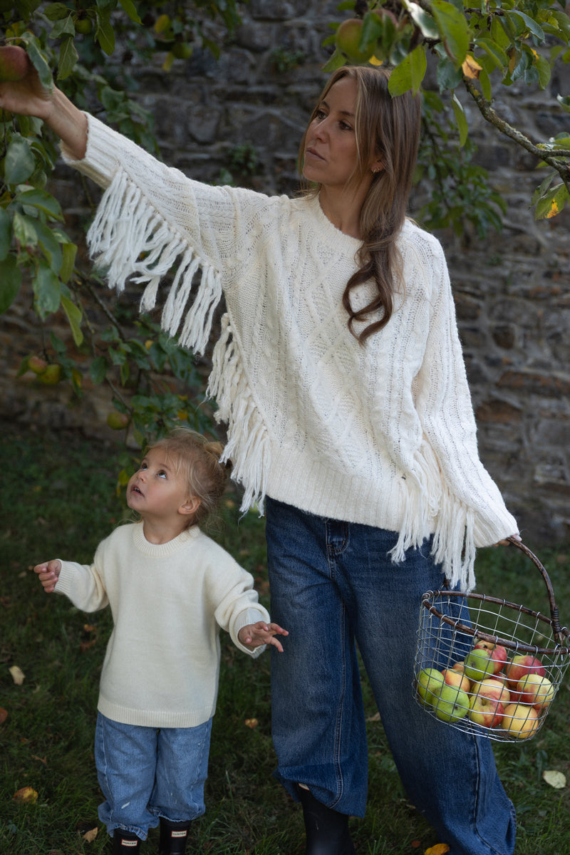 STELLA CABLE KNIT BEIGE