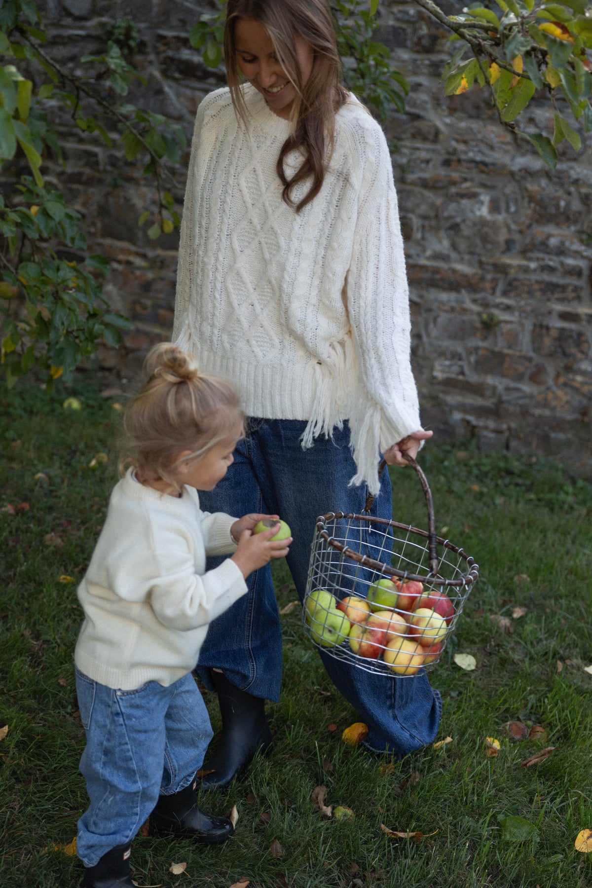 STELLA CABLE KNIT BEIGE
