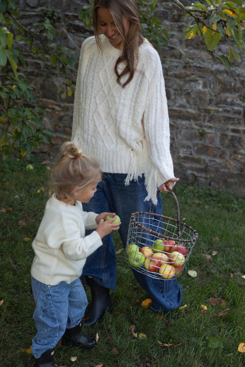STELLA CABLE KNIT BEIGE