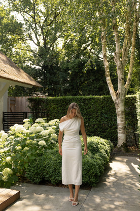 HAZEL DRESS WHITE