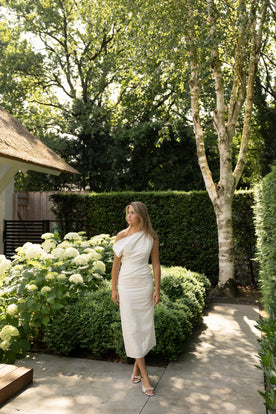 HAZEL DRESS WHITE